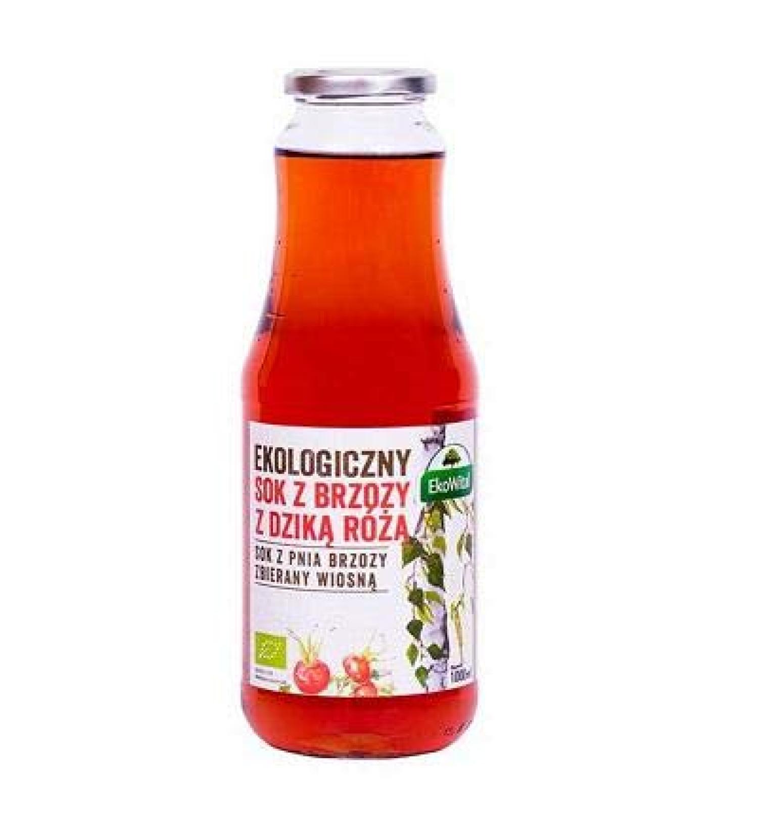 Organic rosehip birch juice 1 l EkoWital