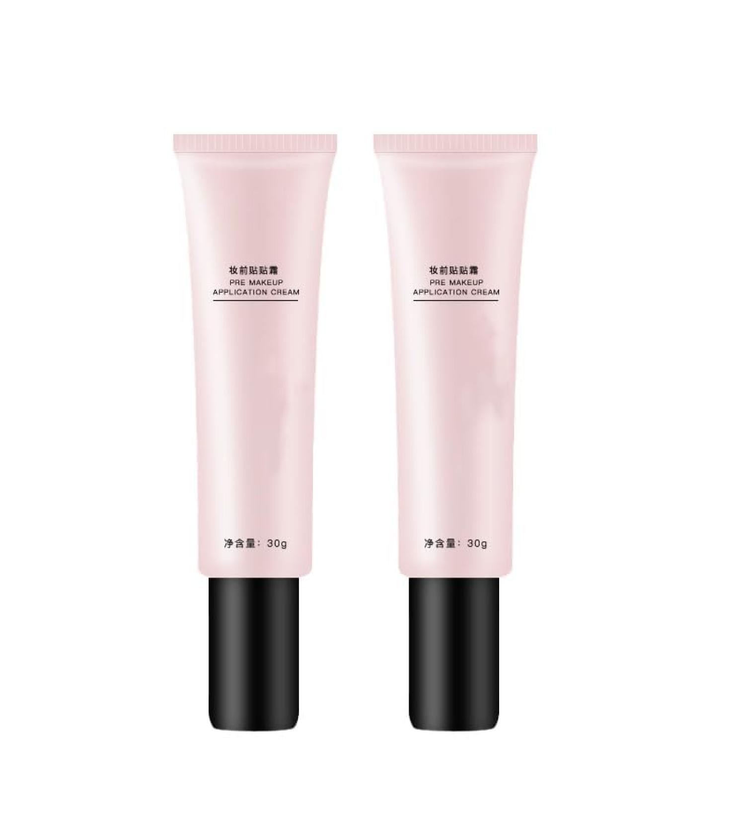 Makeup primer makeup primer invisible pore concealer long-lasting moisturizing makeup primer brightening makeup primer concealer lotion suitable for all skin types 2pcs - Buy Online on GoSupps.com