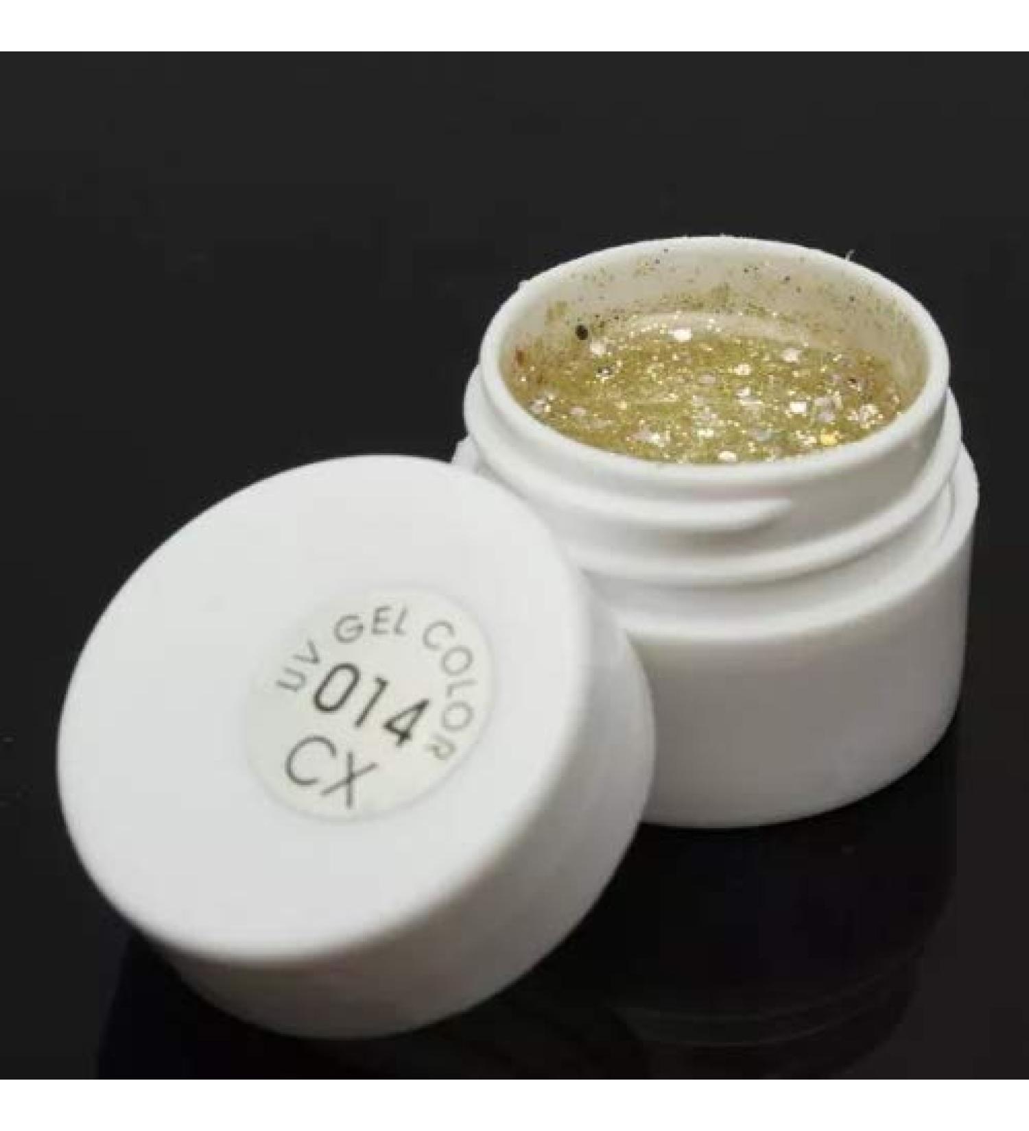 Kingduo 1 Pot of 36 Colours Glitter UV Gel Builder for Nail Art Polish-14 - Buy Online on GoSupps.com