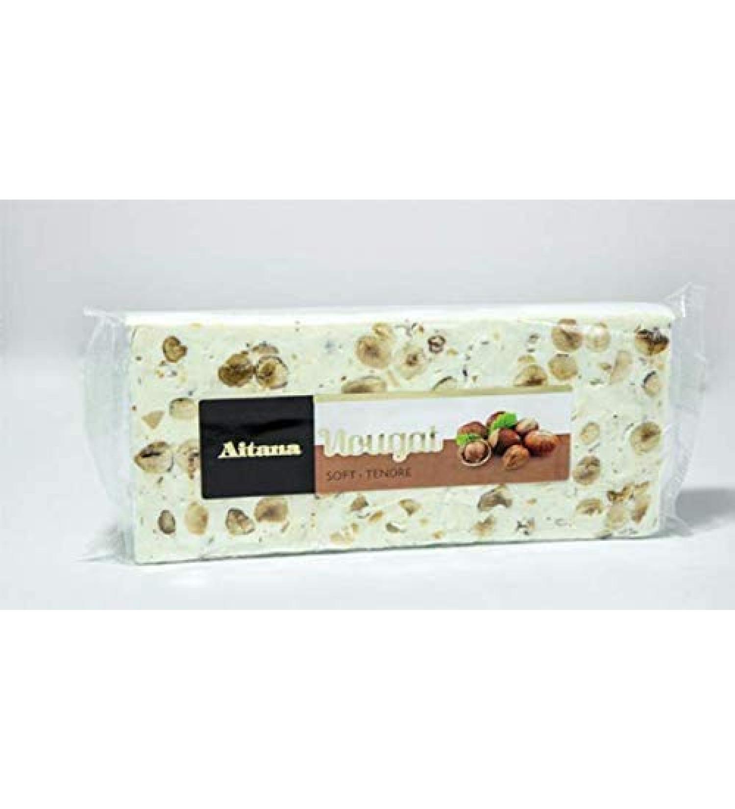 Nougat de noisettes - turron tipo nougat de avellana - El Artesano - Aitana 300gr