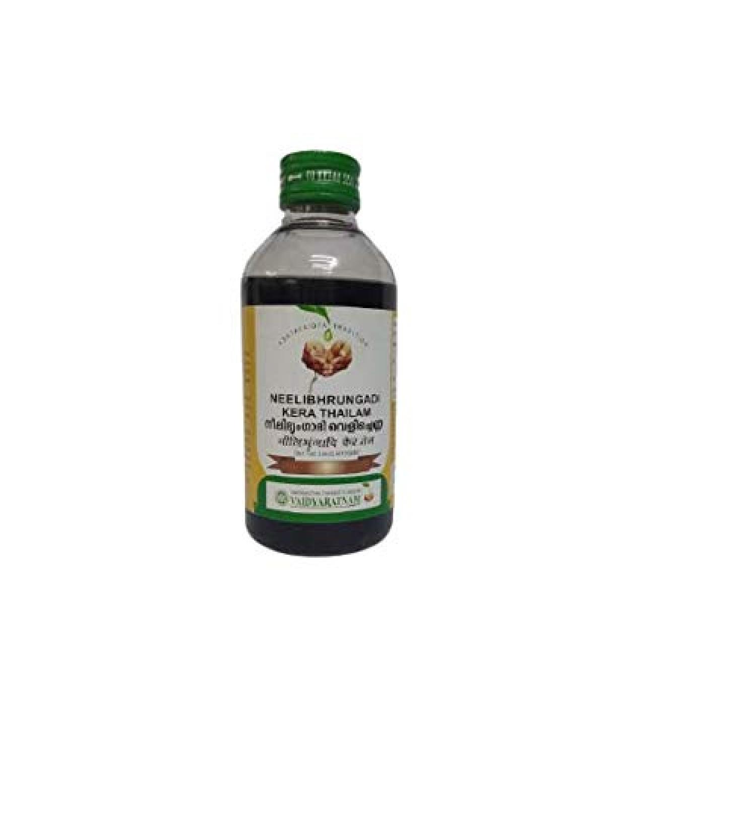 Vaidyaratnam Neelibhringadi Thailam 200 MlAyurvedic Products Ayurveda Products Vaidyaratnam Products - Buy Online on GoSupps.com