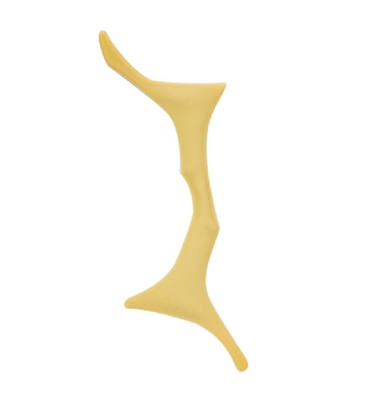 6 in 1 Reusable Silicone Winged Tip Eyeliner Aid Eyebrow Pencil Stencil Wing Tips Lip Liner for Women and Girls Eyebrow Pencil Quick Stencil Yellow - Buy Online on GoSupps.com