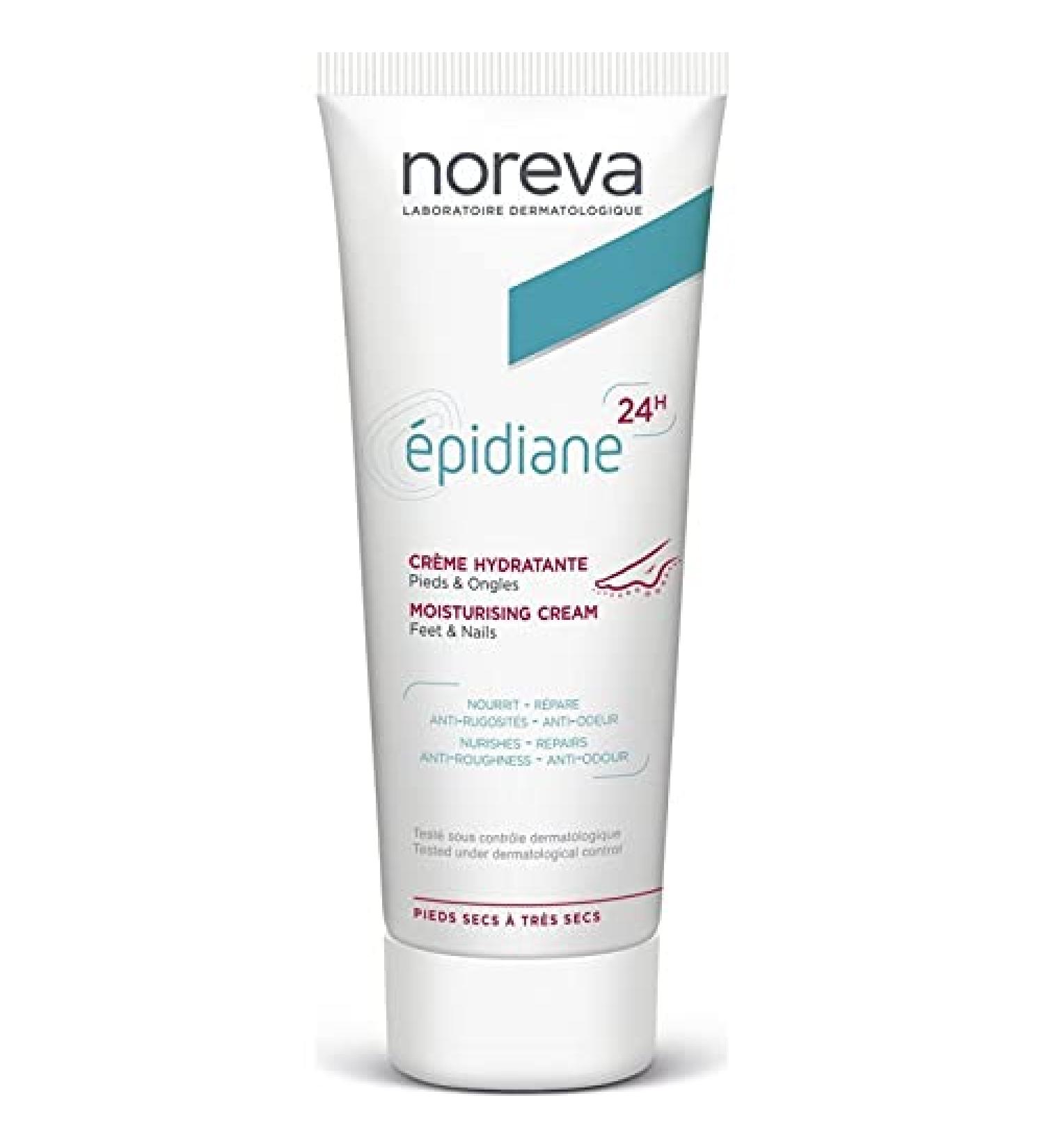 Noreva Epidiane 24H Moisturising Cream Feet and Nails 125 ml
