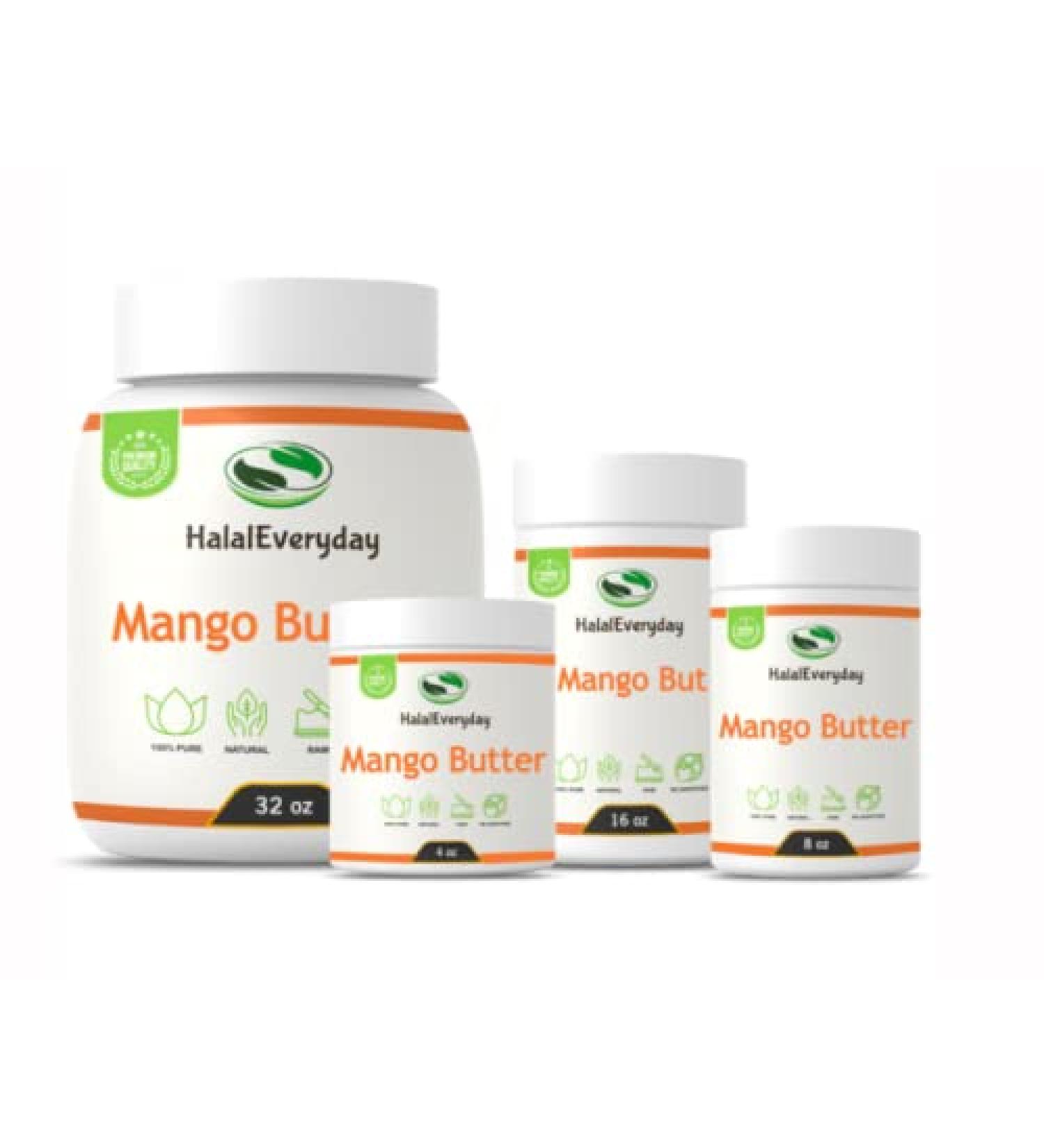 HalalEveryDay Raw Mango Butter 10 LB WHOLESALE- Premium Quality 100% Pure - Organic Unrefined Moisturizing Body Butter Perfect for DIY Soaps Scrubs Lotions Creams and more! - Buy Online on GoSupps.com