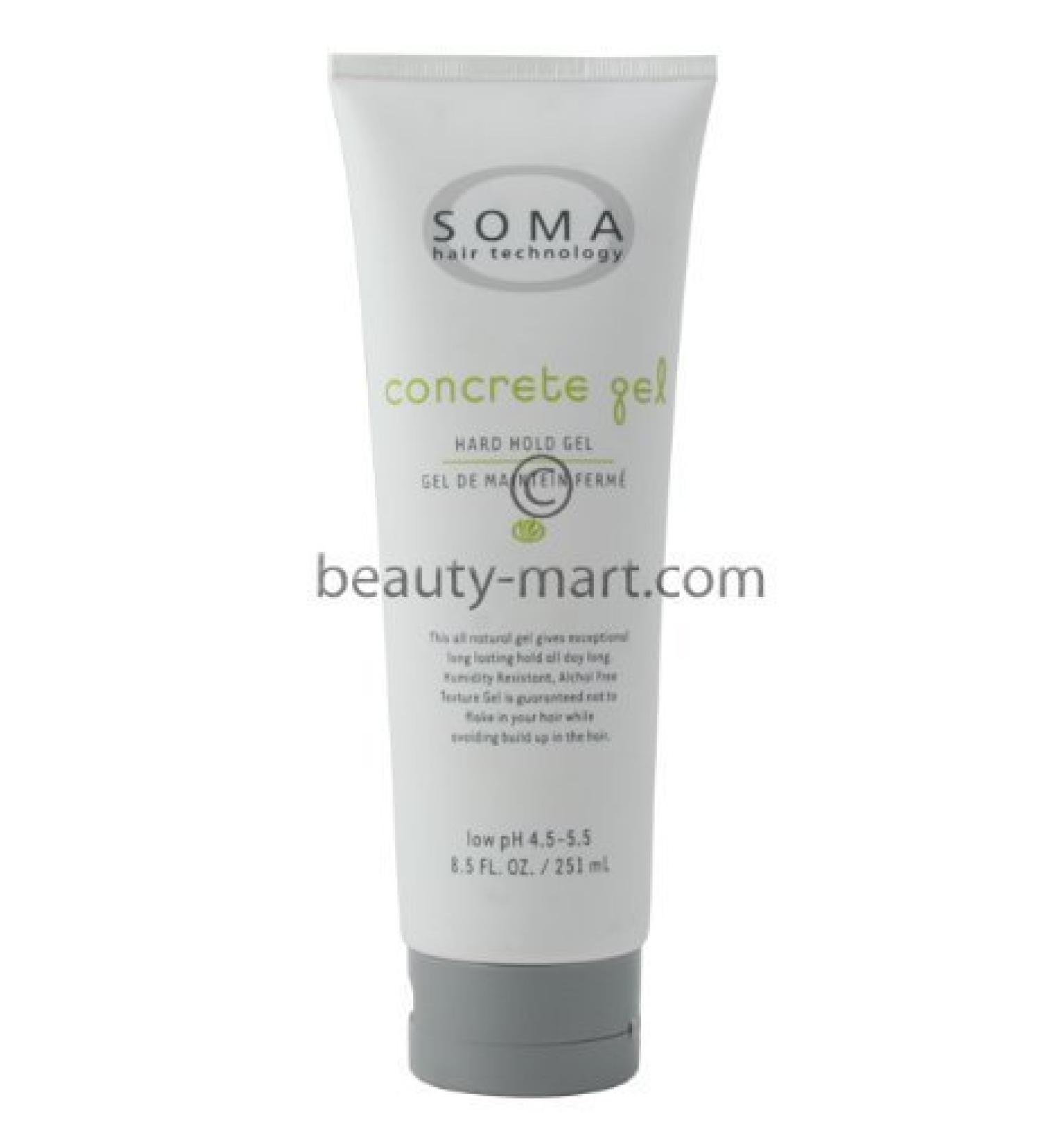 SOMA HAIR TECHNOLOGY Concrete Texture Gel 8oz Vegan from Soma 8.5oz by Soma