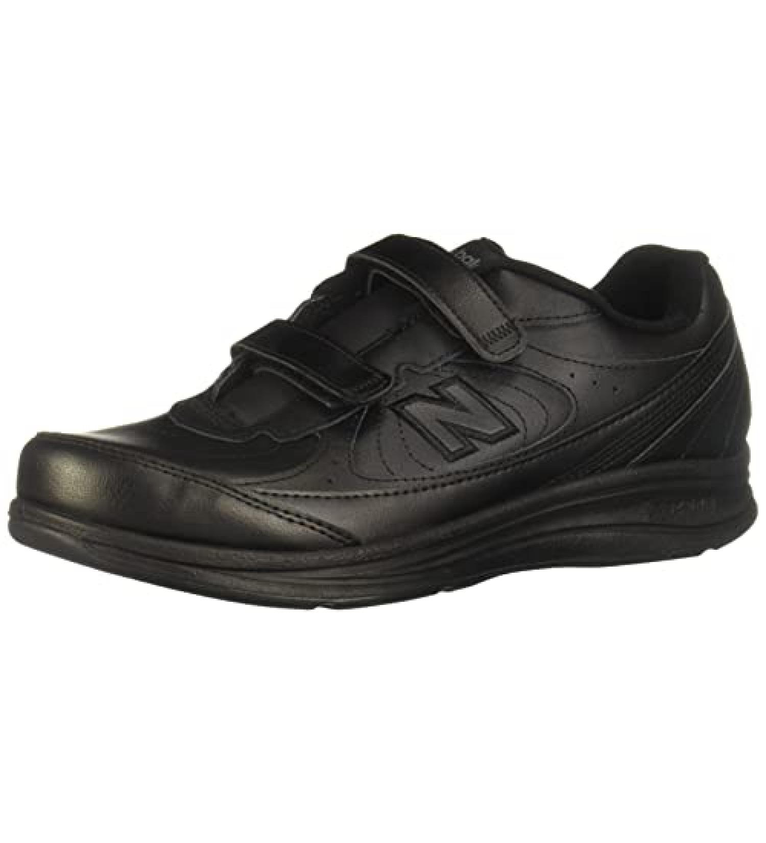 New Balance Men's 577 V1 Hook and Loop Walking Shoe 11 Wide Black - Comfortable and Supportive - Buy Online on GoSupps.com
