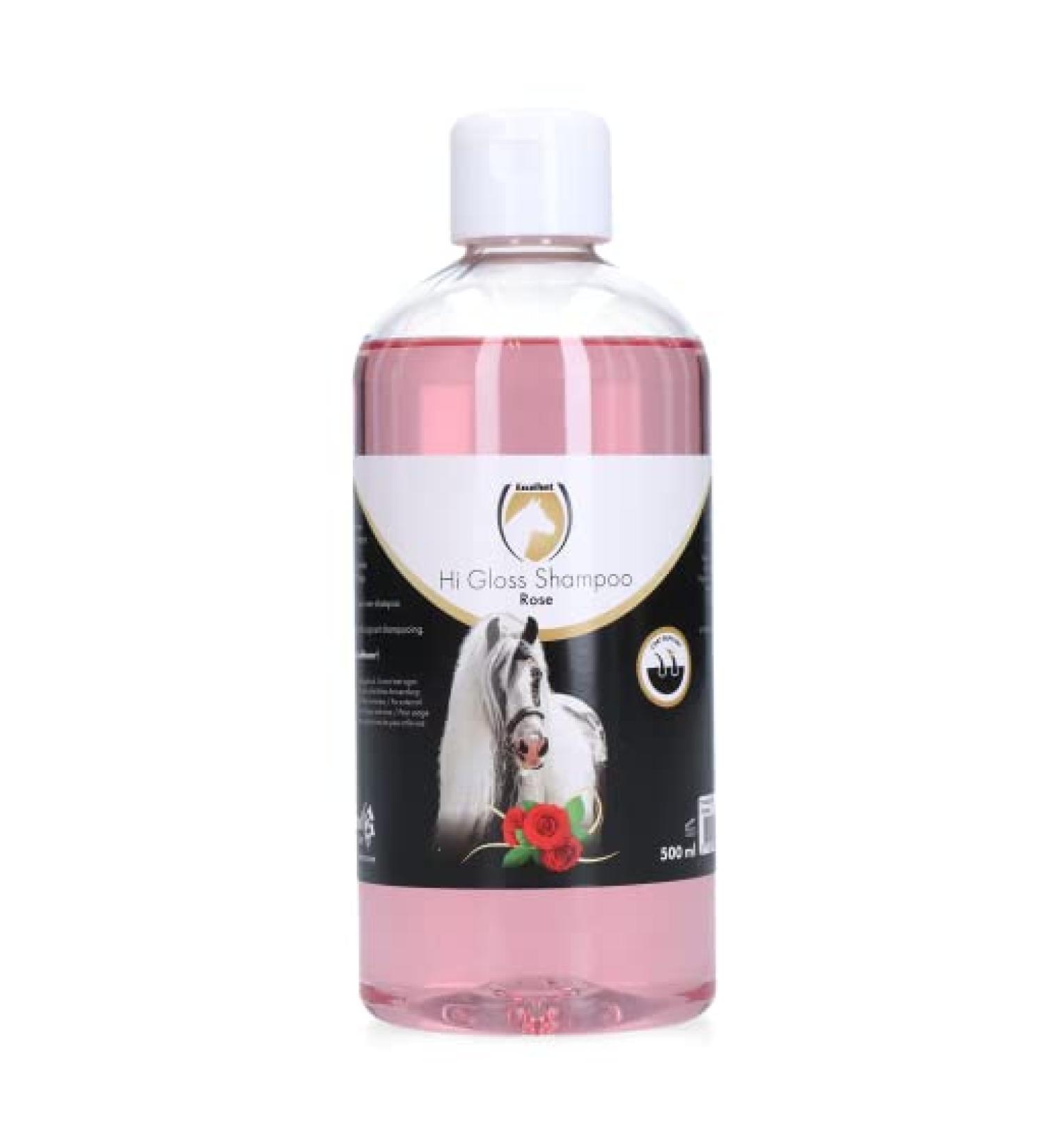 Holland Animal Care Excellent Hi Gloss Pink Shampoo Cleansing and Nourishing Shampoo Horse 500 ml