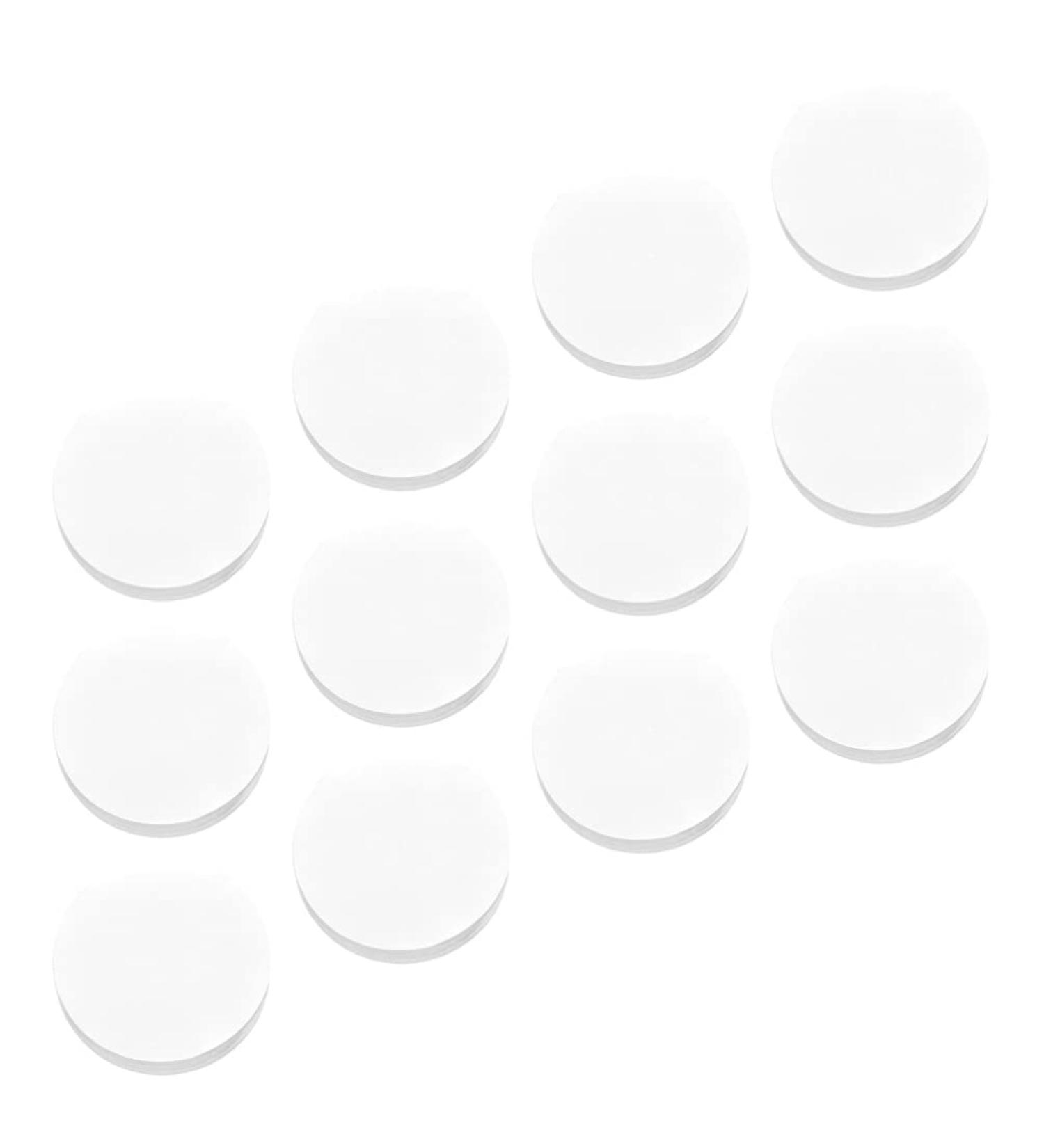 HEMOTON 500pcs Leak-proof Sealing Paper Beverage Cup Sealing Film Filters Paper Chip Crimper Leakproof Paper Pad Bottle Sealing Paper Practical Disposable Travel Bottom Pad White re-usable 13X13X0.05CM - Buy Online on GoSupps.com