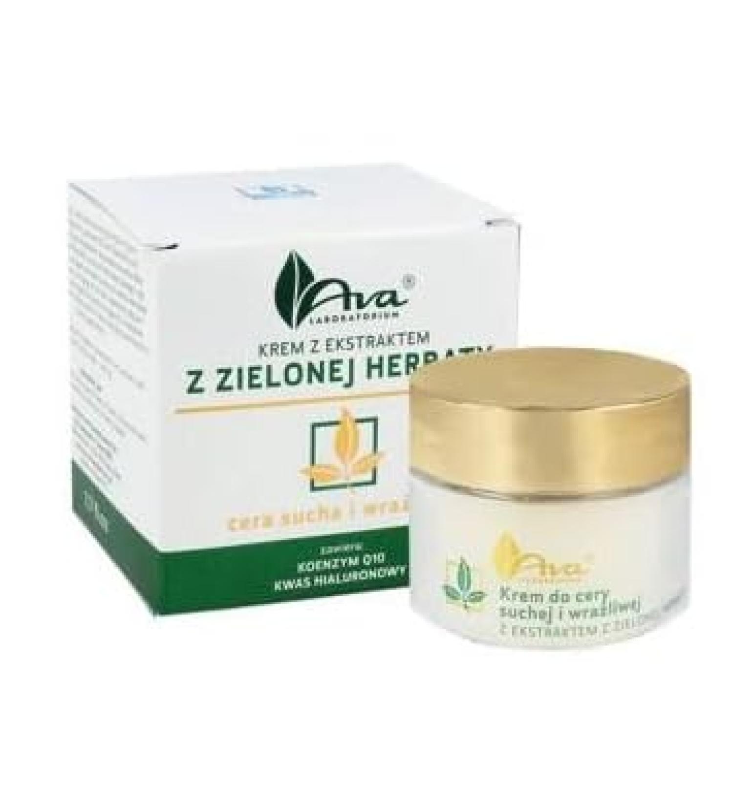 Ava Laboratorium Green Tea Cream for dry and sensitive skin 50 ml