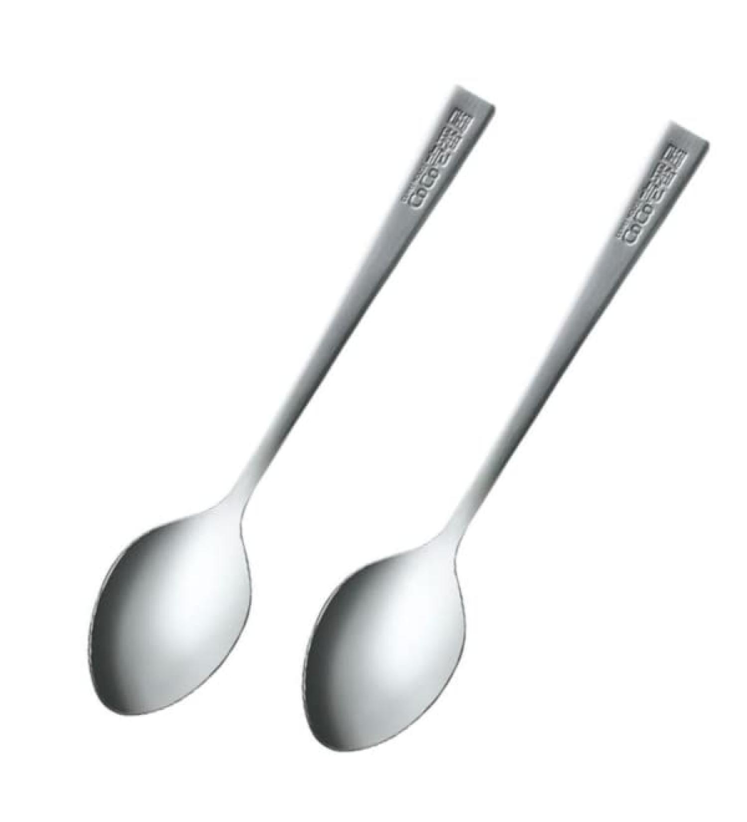 CoCo Ichibanya Original Spoons (2 pcs) Curry Grade Stainless Steel Curry House CoCo-Ichi (Tokyo Pantry)