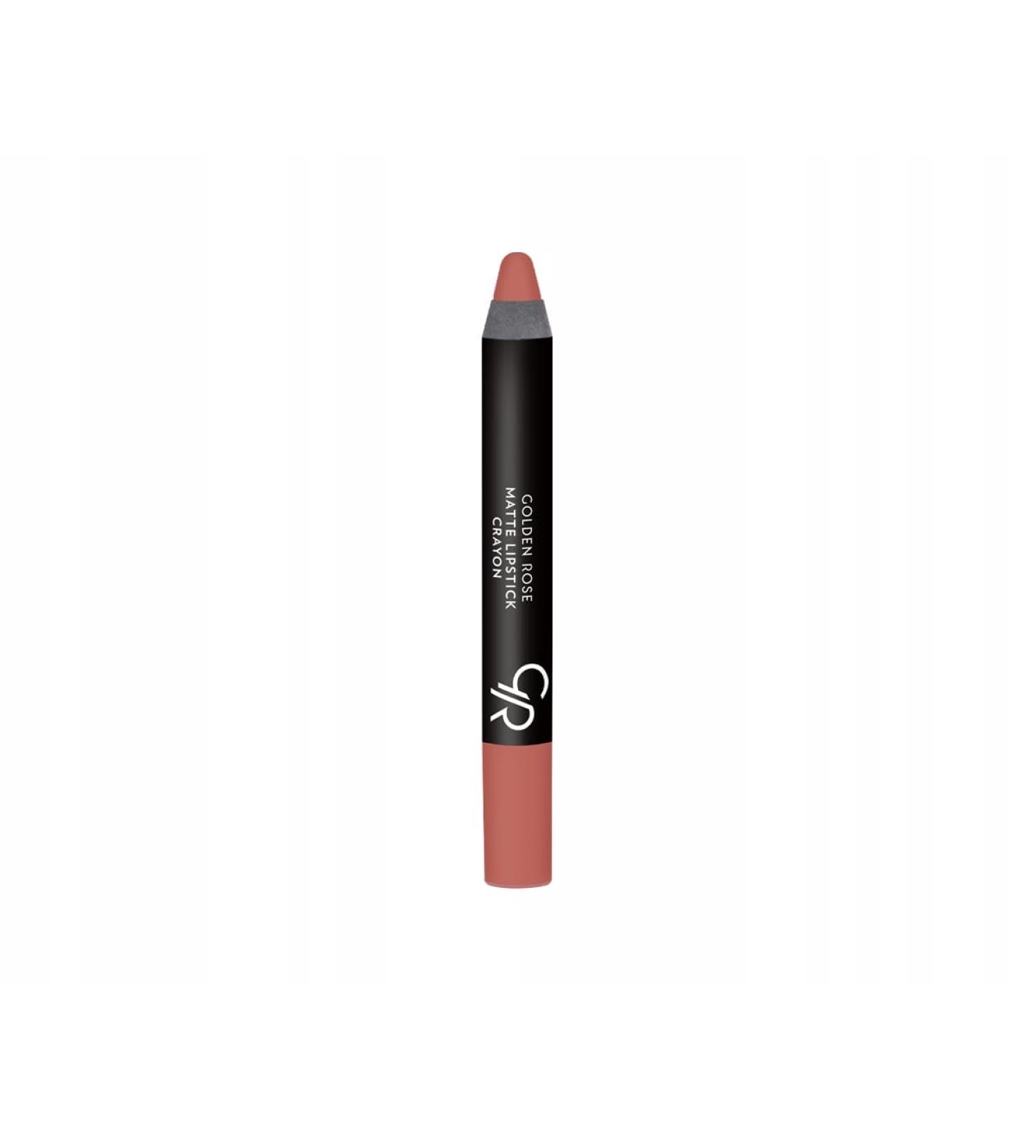 Golden Rose Matte Crayon Lipstick Permanent Mat Lipstick 30 - Buy Online on GoSupps.com