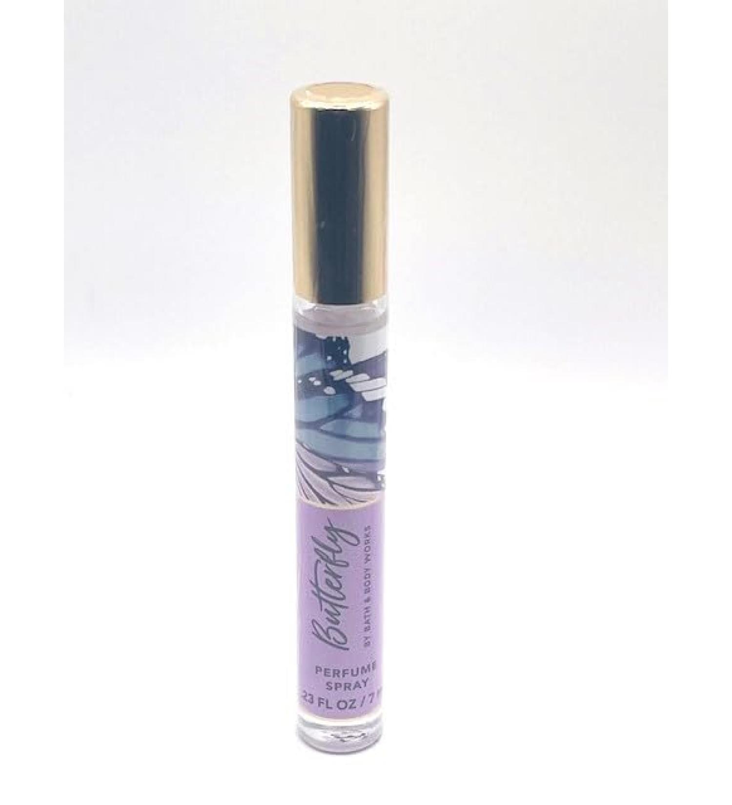 Butterfly Mini Perfume Spray .23 Ounce Travel Size Parfum
