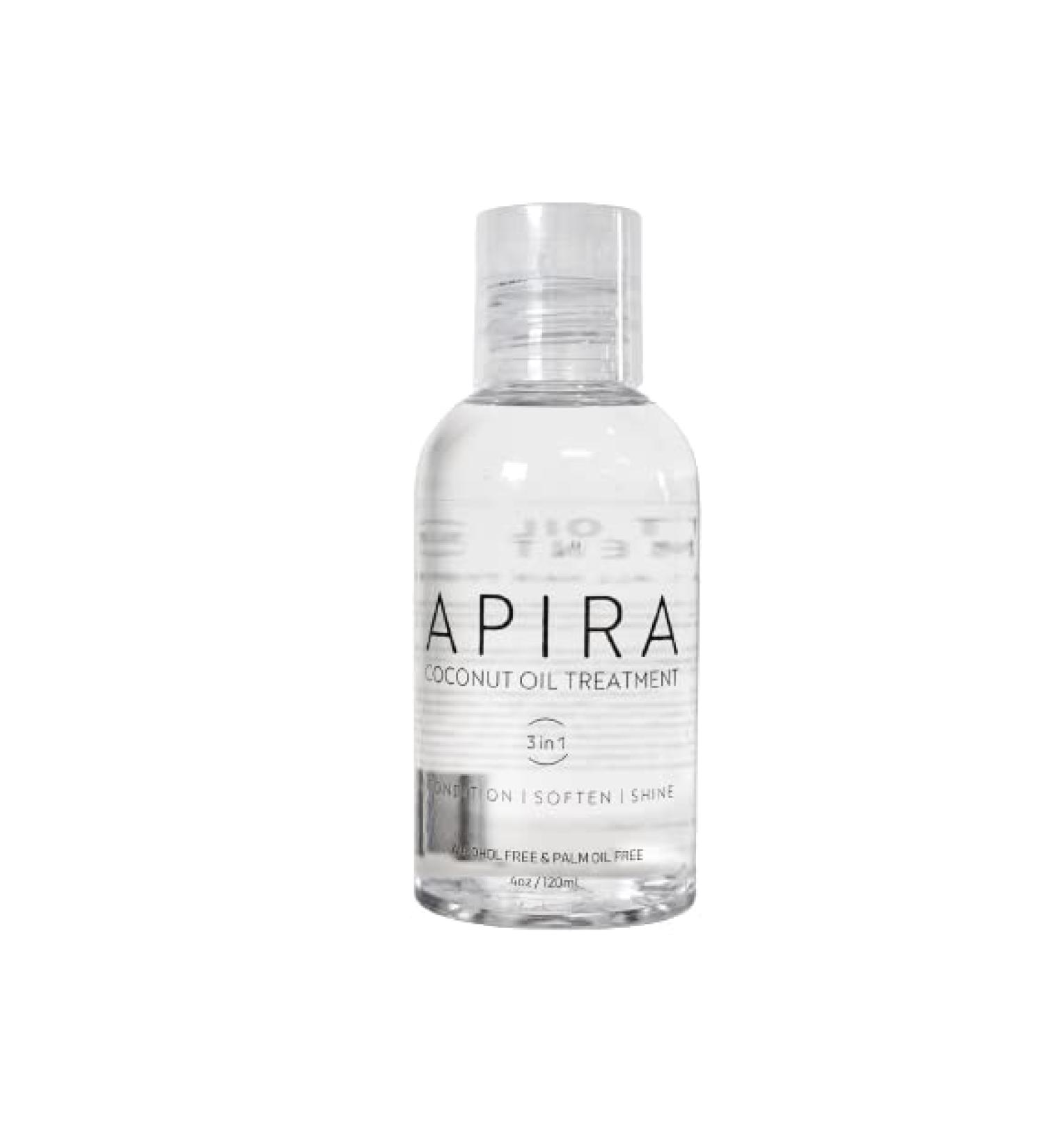 Apira Coconut Oil: The Ultimate Hair Serum for All Hair Types - Moisturize, Nourish, Repair Damage, Promote Hair Growth, Lightweight Formula for Taming Flyaways and Conditioning Split Ends - Buy Online on GoSupps.com