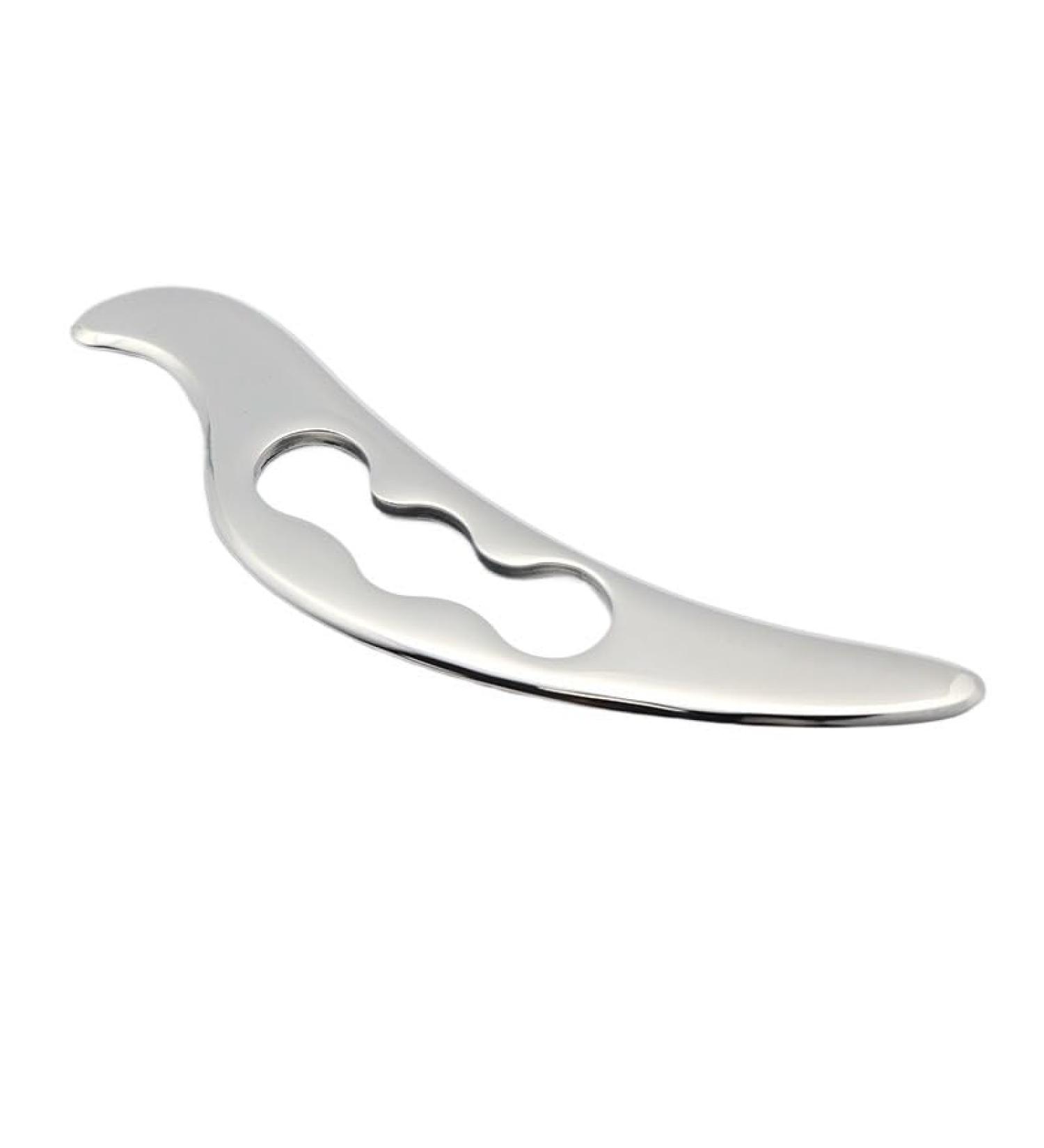 Myofascial Release Knife | 304 Stainless Steel Fascia Knife & Gua Sha Board for Body Massage | Best for Pain Relief & Muscle Recovery - Buy Online on GoSupps.com