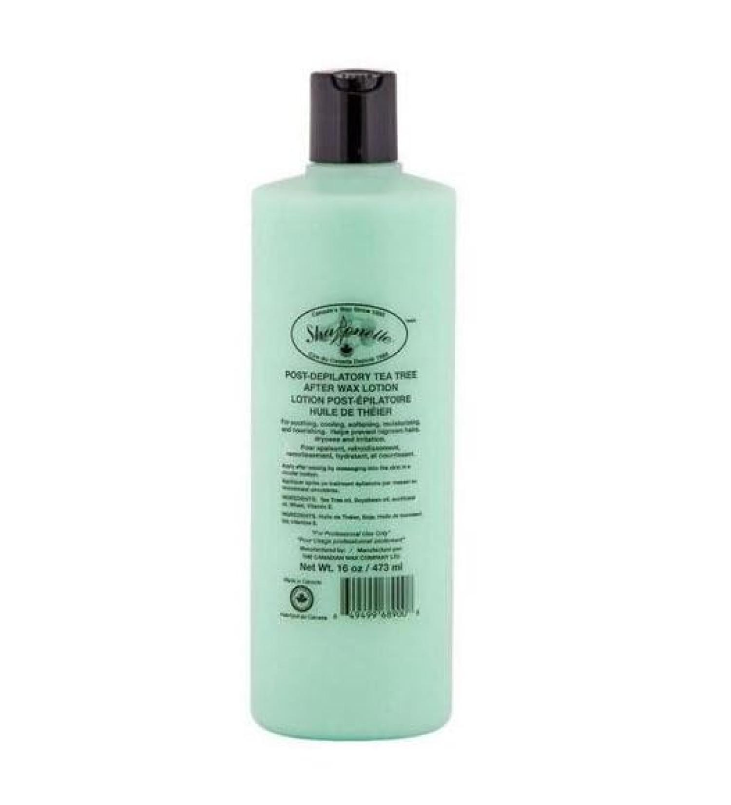Sharonelle Post-Depilatory Tea Tree After Wax Lotion 16oz. - Buy Online on GoSupps.com