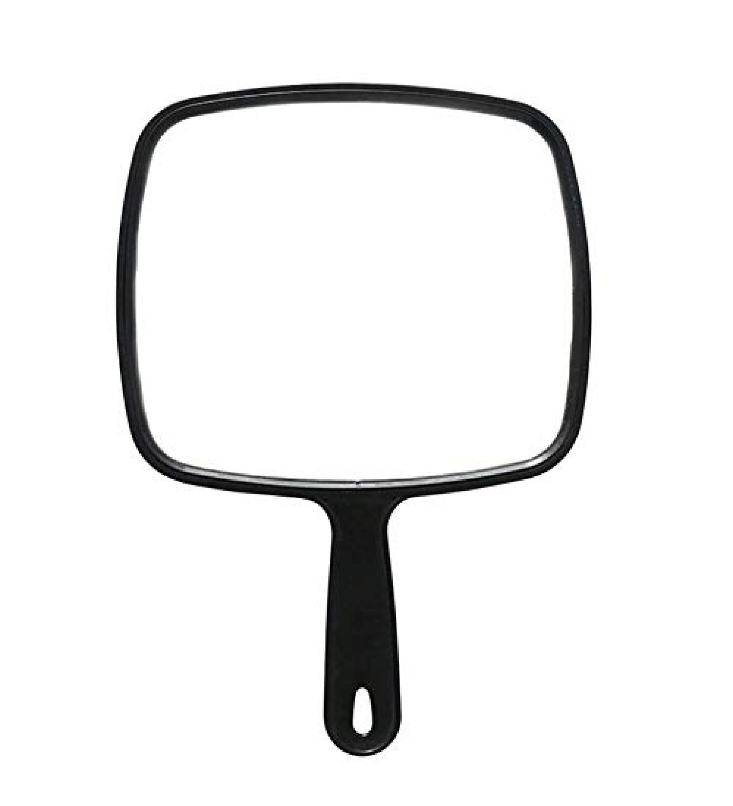 EYHLKM Handheld Salon Mirror with Handle - Professional Hairdressers and Barbers Cosmetic Mirror - Buy Online on GoSupps.com