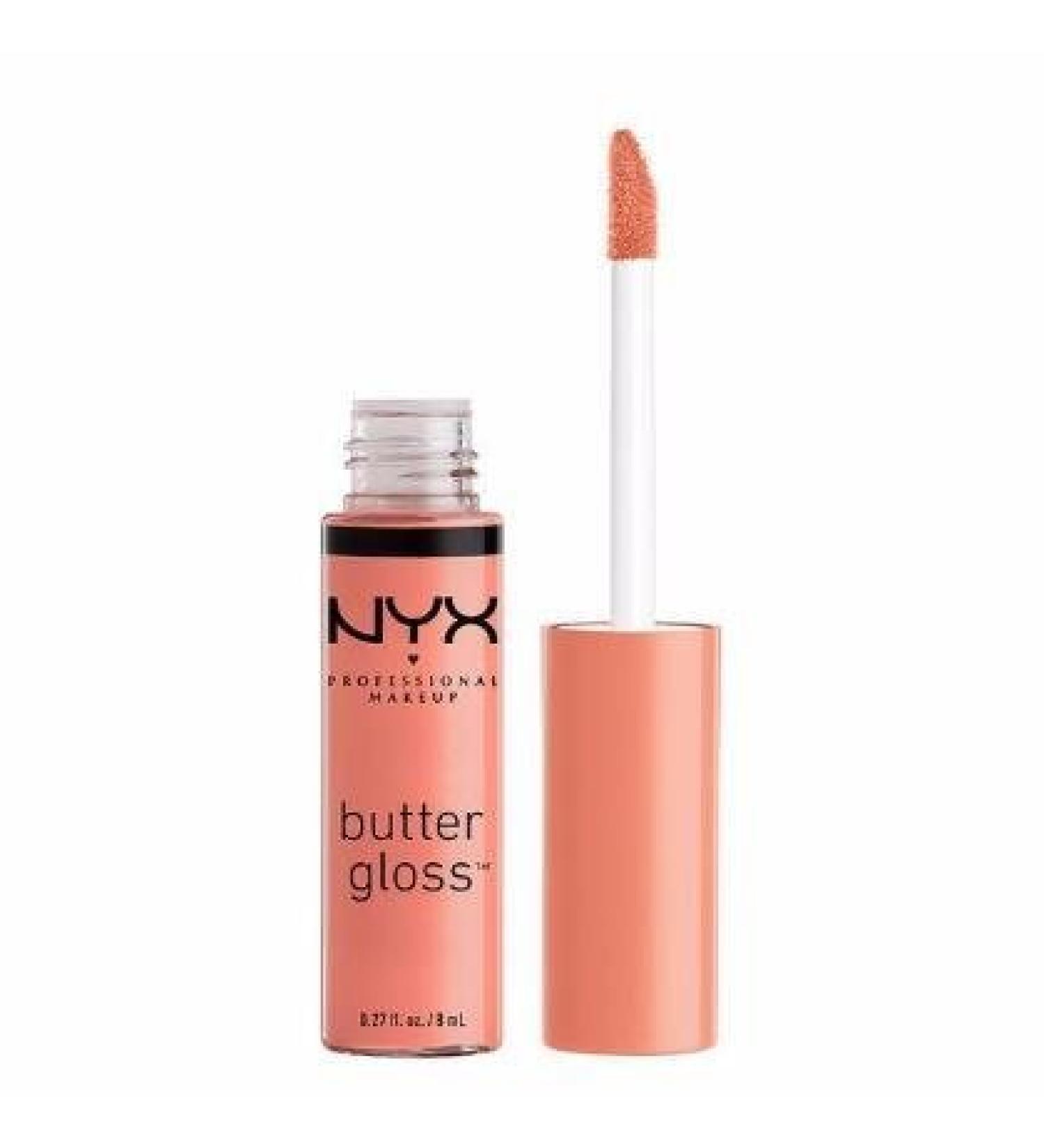 NYX PROFESSIONAL MAKEUP Butter Gloss  Sunday Mimosa  0.27 Ounce BLG31 SUNDAY MIMOSA 0.27 Fl Oz (Pack of 1)