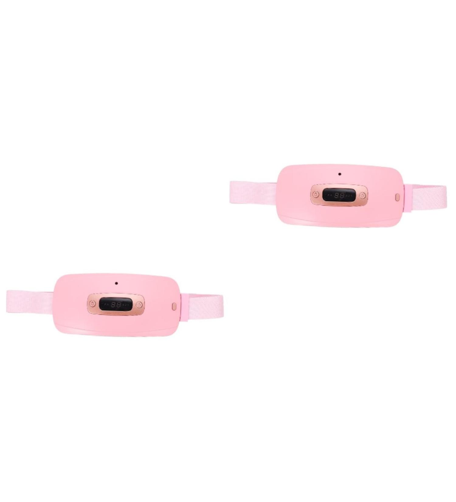 Fomiyes 2-in-1 Portable Heating Pillows & Massage Belt for Cramps Relief | Multi-Purpose Heating Cushion & Intelligent Massager - Buy Online on GoSupps.com