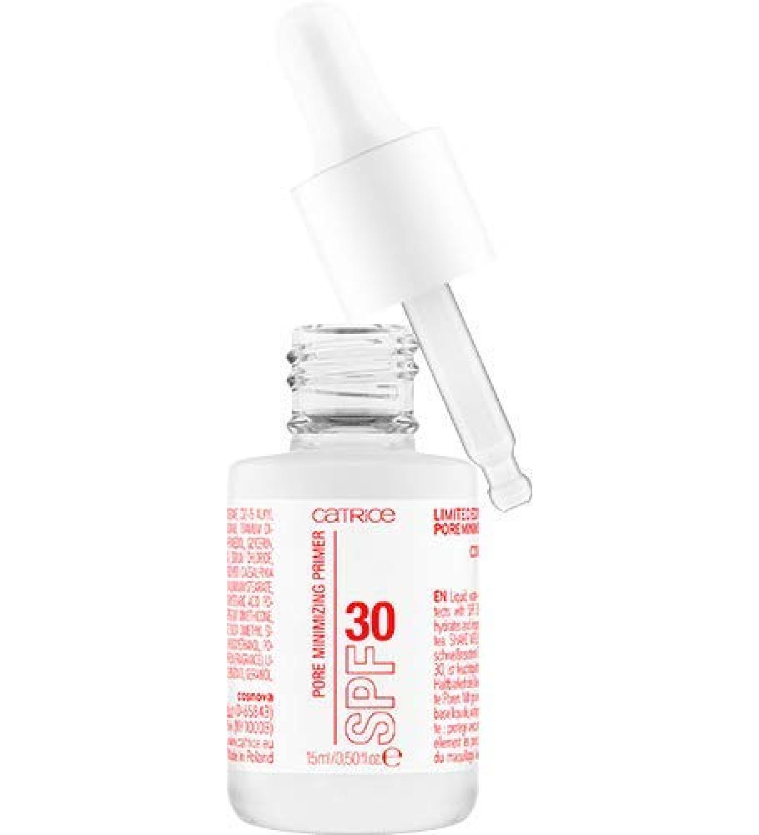 Catrice SUNCLUSIVE Pore Minimizing Primer SPF 30 - Transparent for Sensitive & Combination Skin | 15ml - Buy Online on GoSupps.com