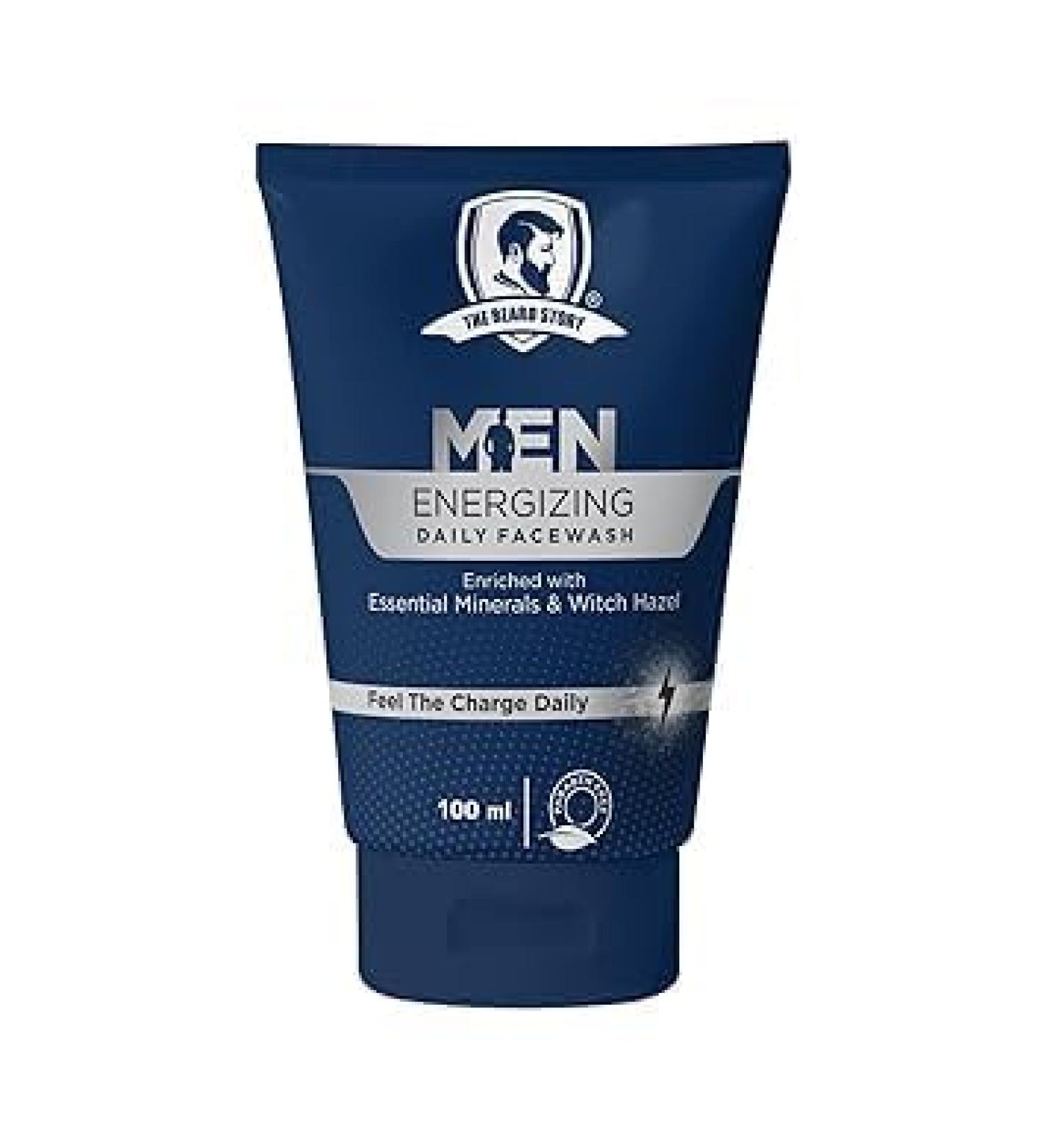 Daily Cleansing Facewash for Men - Mineral-Enriched 100g | Refreshing & Purifying - Buy Online on GoSupps.com