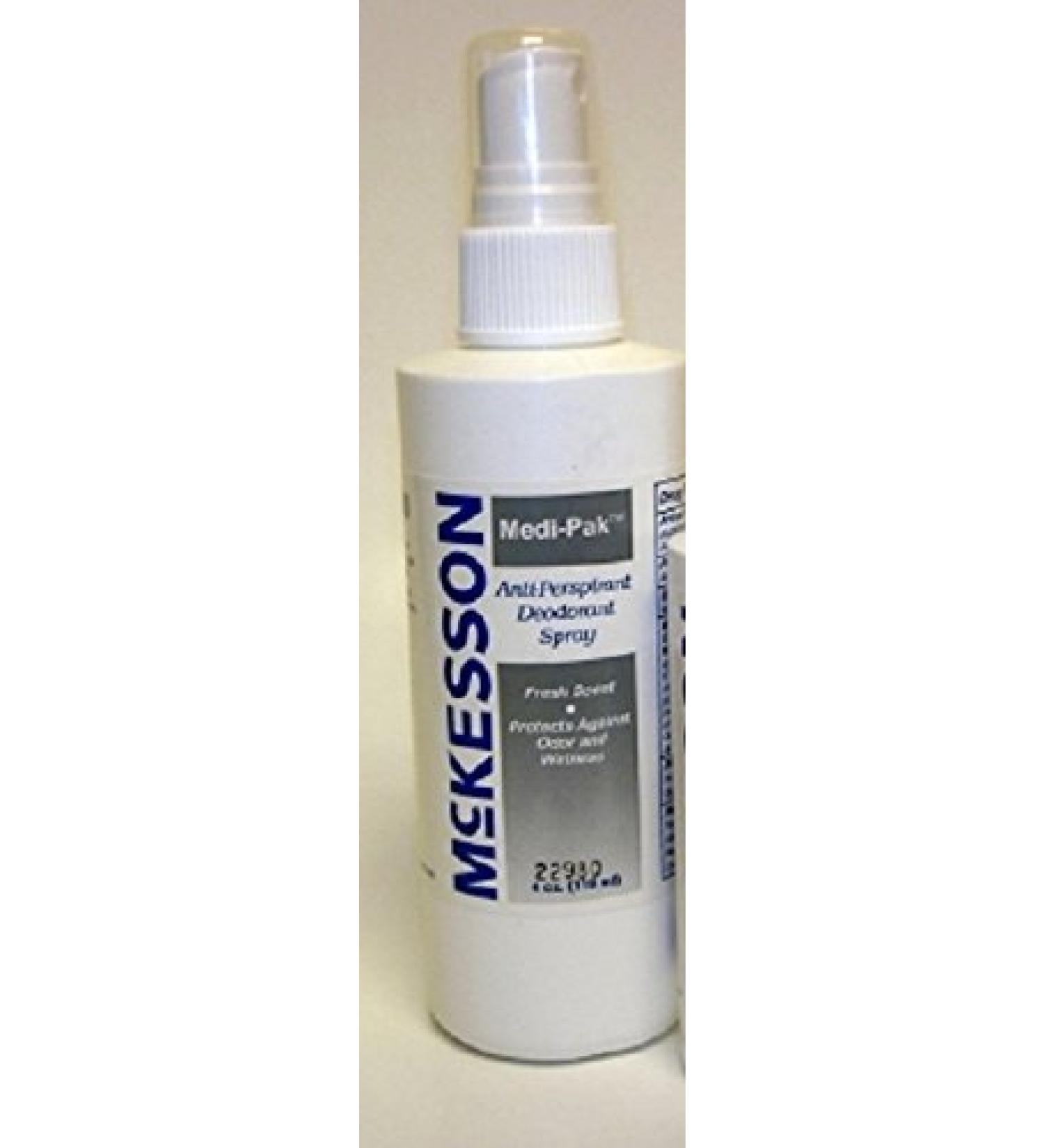 McKesson Anti-Perspirant Deodorant Spray Fresh Scent 4 oz 1 Count 1 Ounce (Pack of 1)