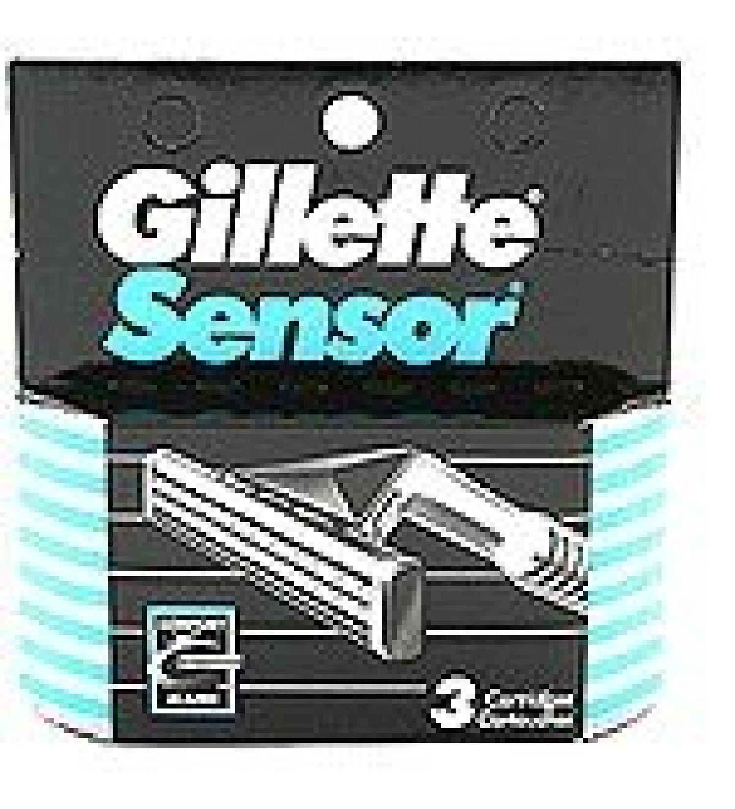 Gillette Sensor Refill Cartridges 3ct