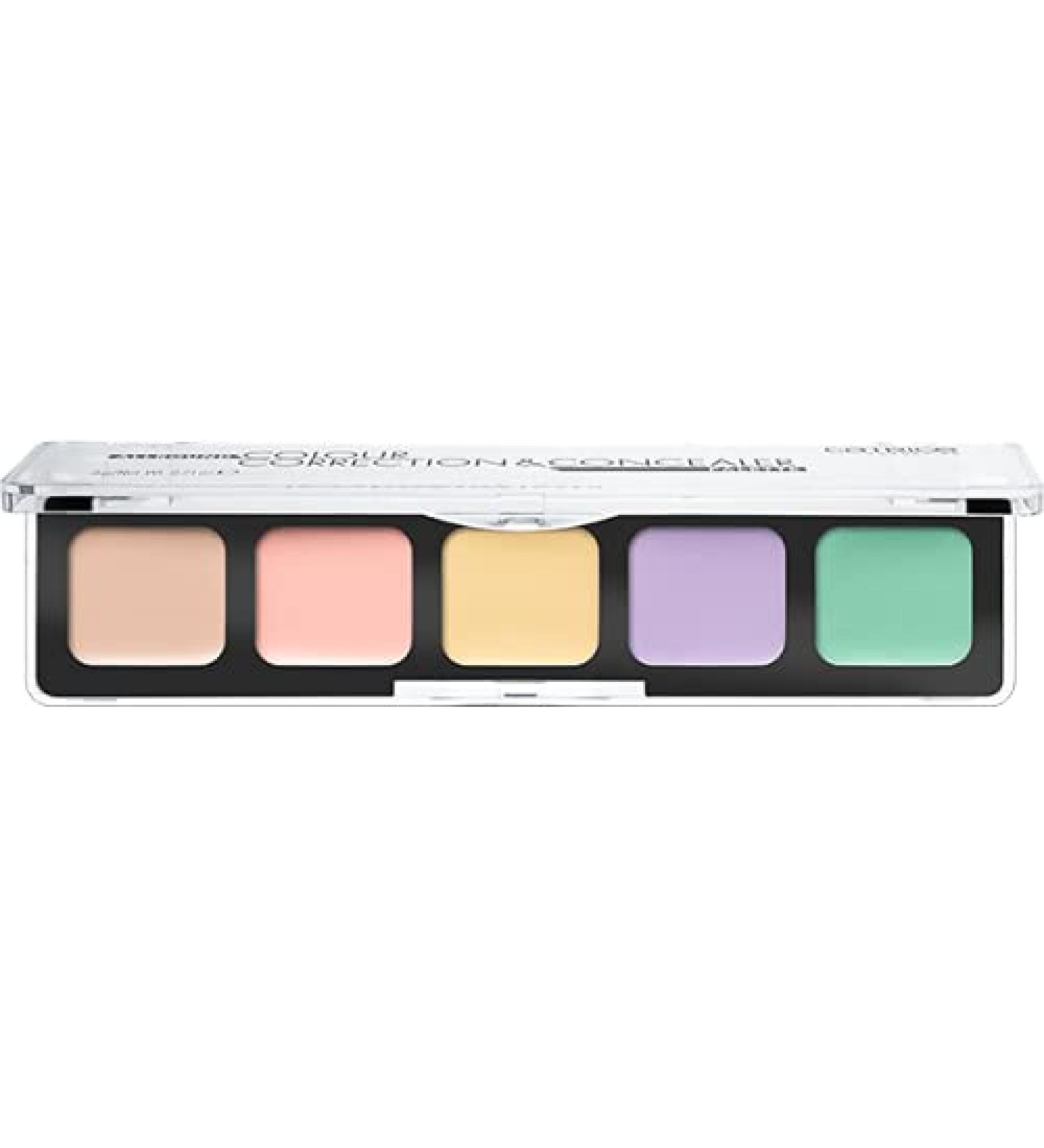 Catrice Allround Color Correction & Concealer Palette | Vegan Multi-Colored Brightening & Anti-Pimple Formula - 5 Shades for Flawless Skin - Buy Online on GoSupps.com