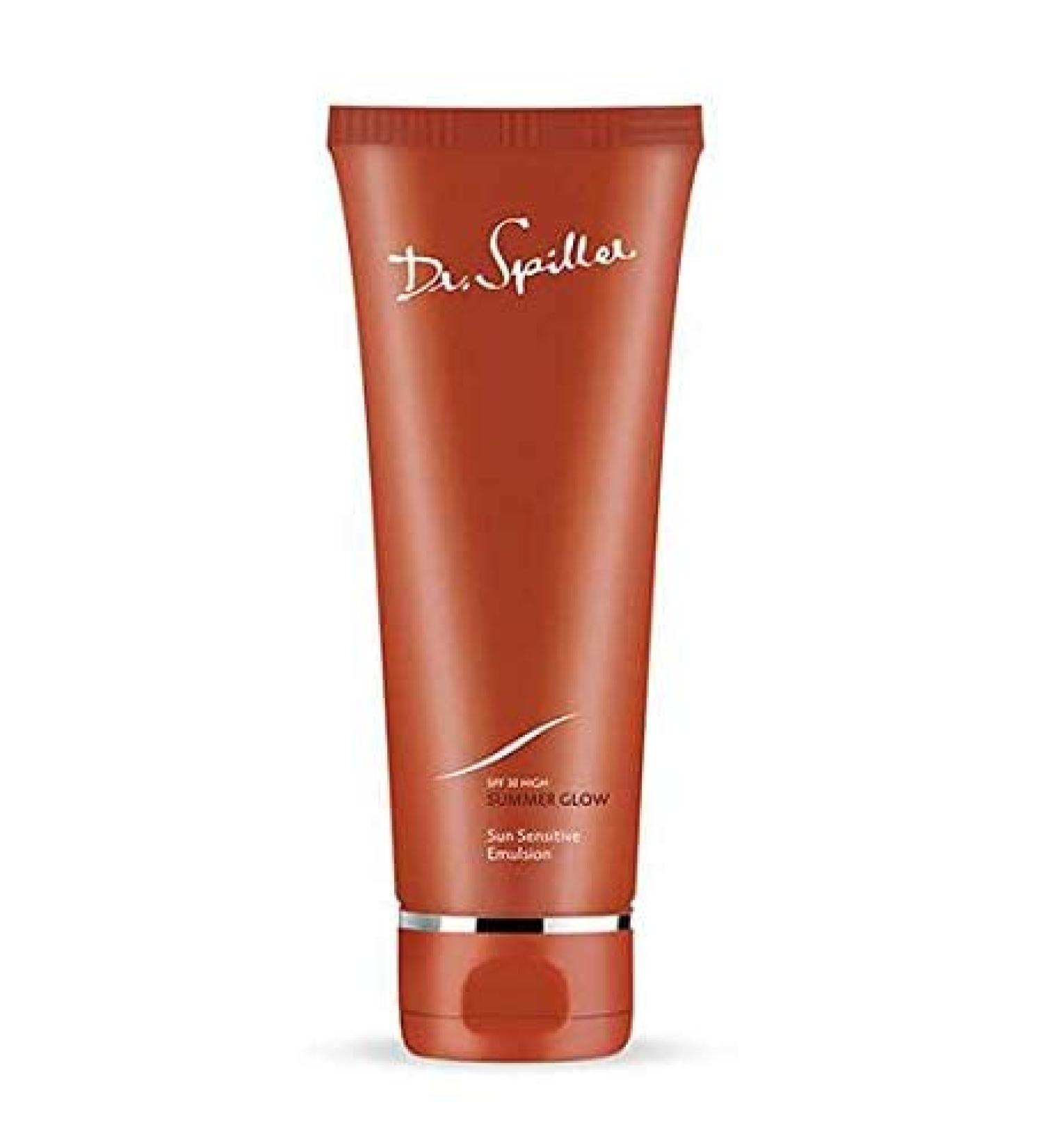 Dr. Spiller Summer Glow Emulsion SPF 30 | Waterproof & Moisturizing | Ideal for Sensitive Skin - Shop Internationally! - Buy Online on GoSupps.com
