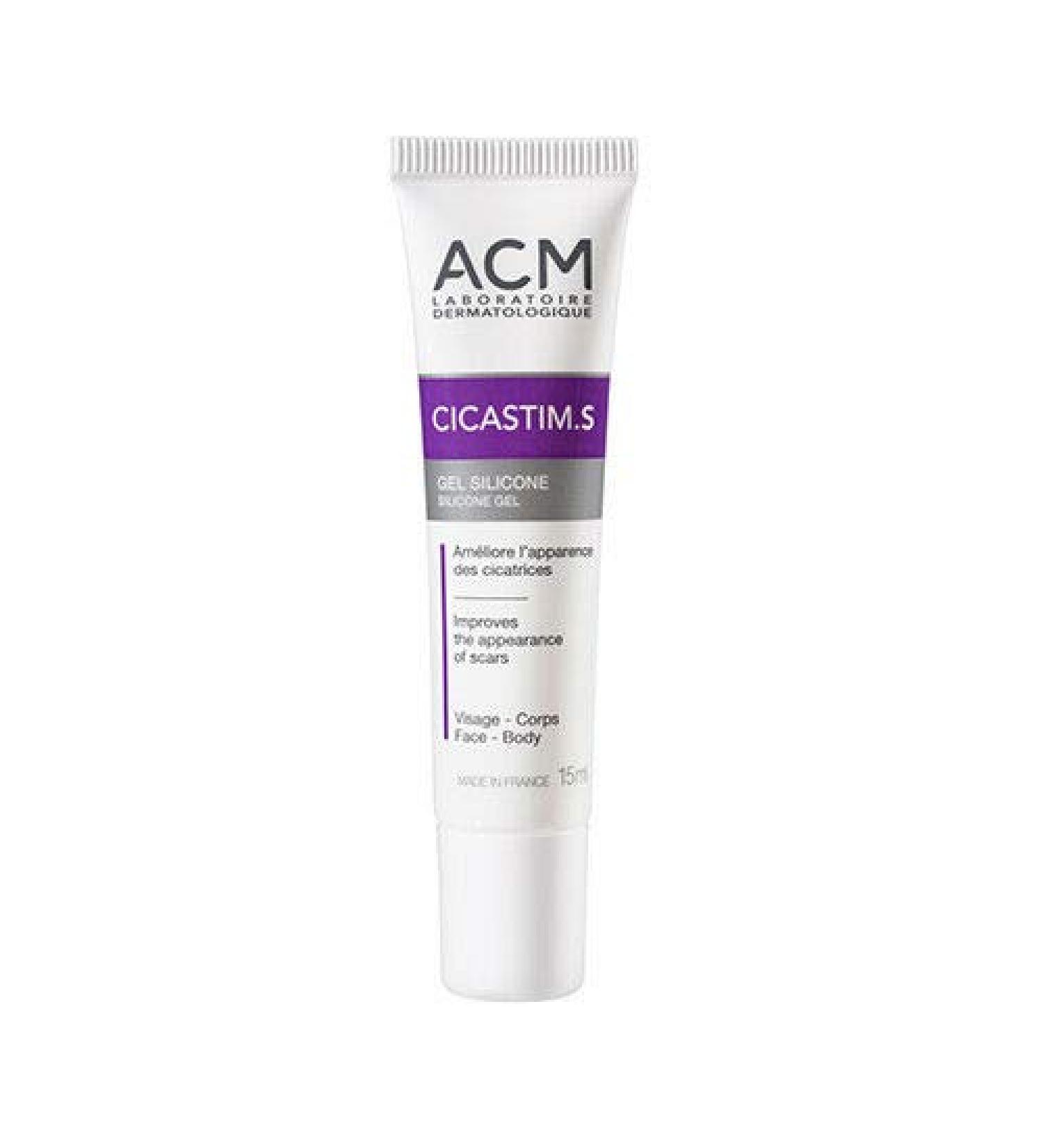 ACM Laboratoire CICASTIM.S Silicone Gel 15ml PROVEN REPAIR EFFECT Anti Scars NEW Anti-Aging Products