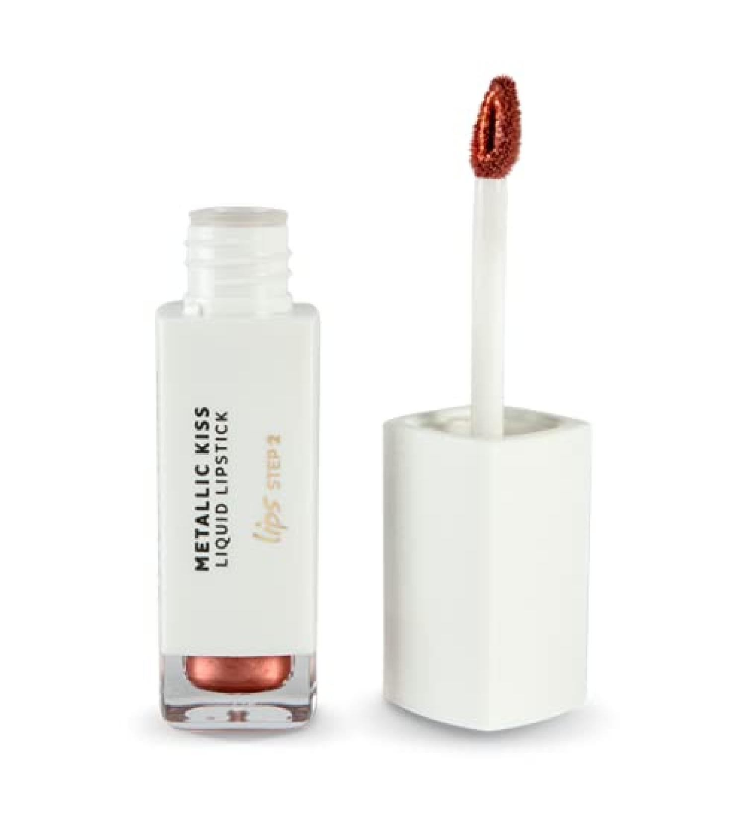 Andreia Andreia Professional Make Up - Lips - Metallic Kiss Liquid Lipstick - 09 Hot Lava