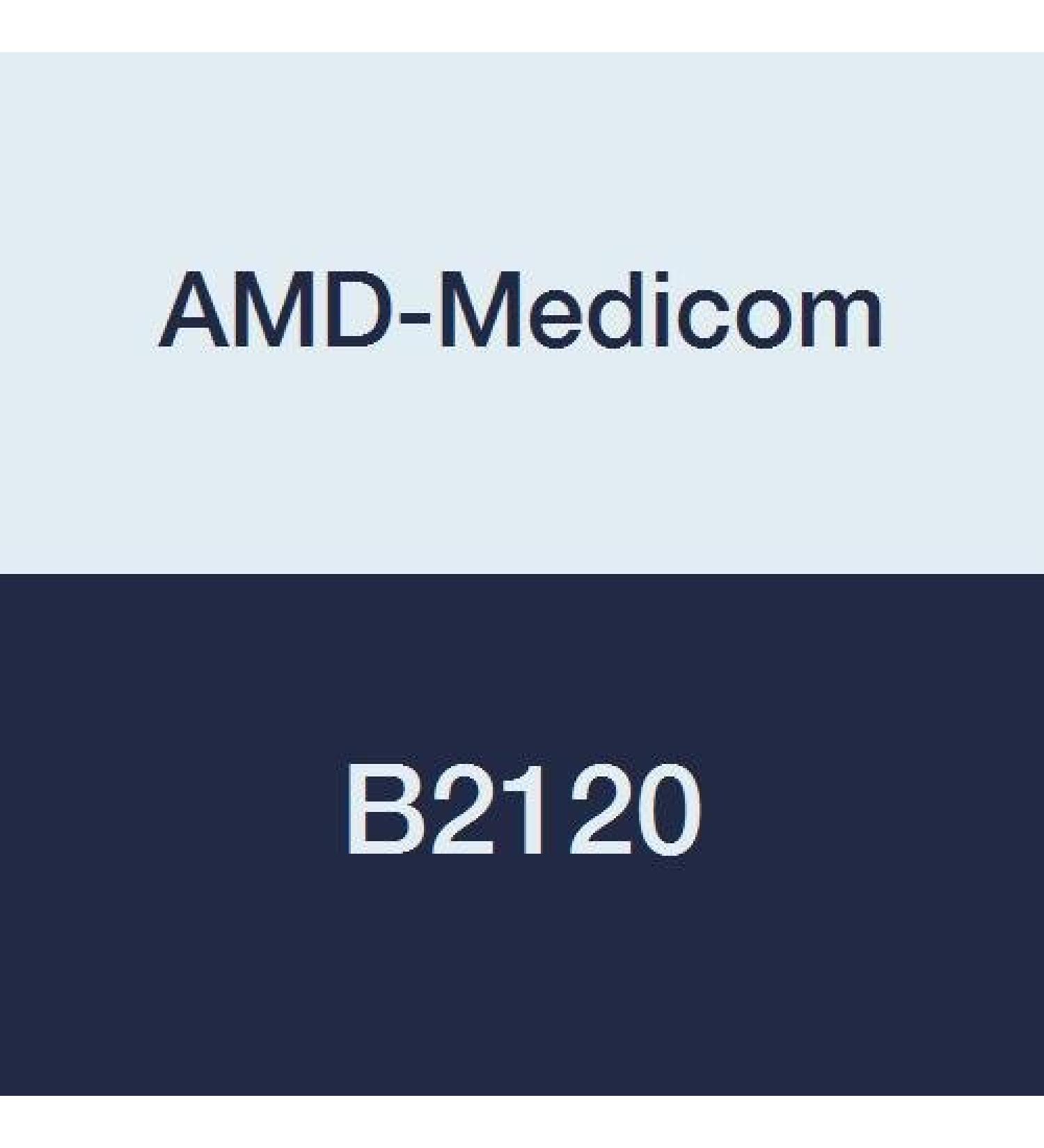 AMD-Medicom B2120 Gauze Sponge 12-Ply Sterile 2 Sponge/Pouch 2" Width 2" Length (Pack of 1500)