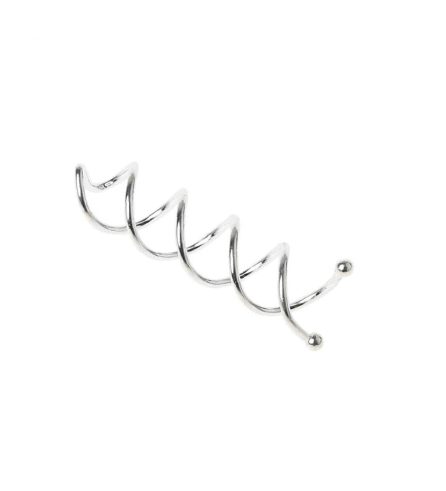 Zonster 10-Piece Spiral Bobby Pins - Rotating Screw Hair Clips for Perfect Bun Hairstyles - Mini Spin Clips with Rounded Tips - No Scratch Hair Detention for DIY Styles - Buy Online on GoSupps.com