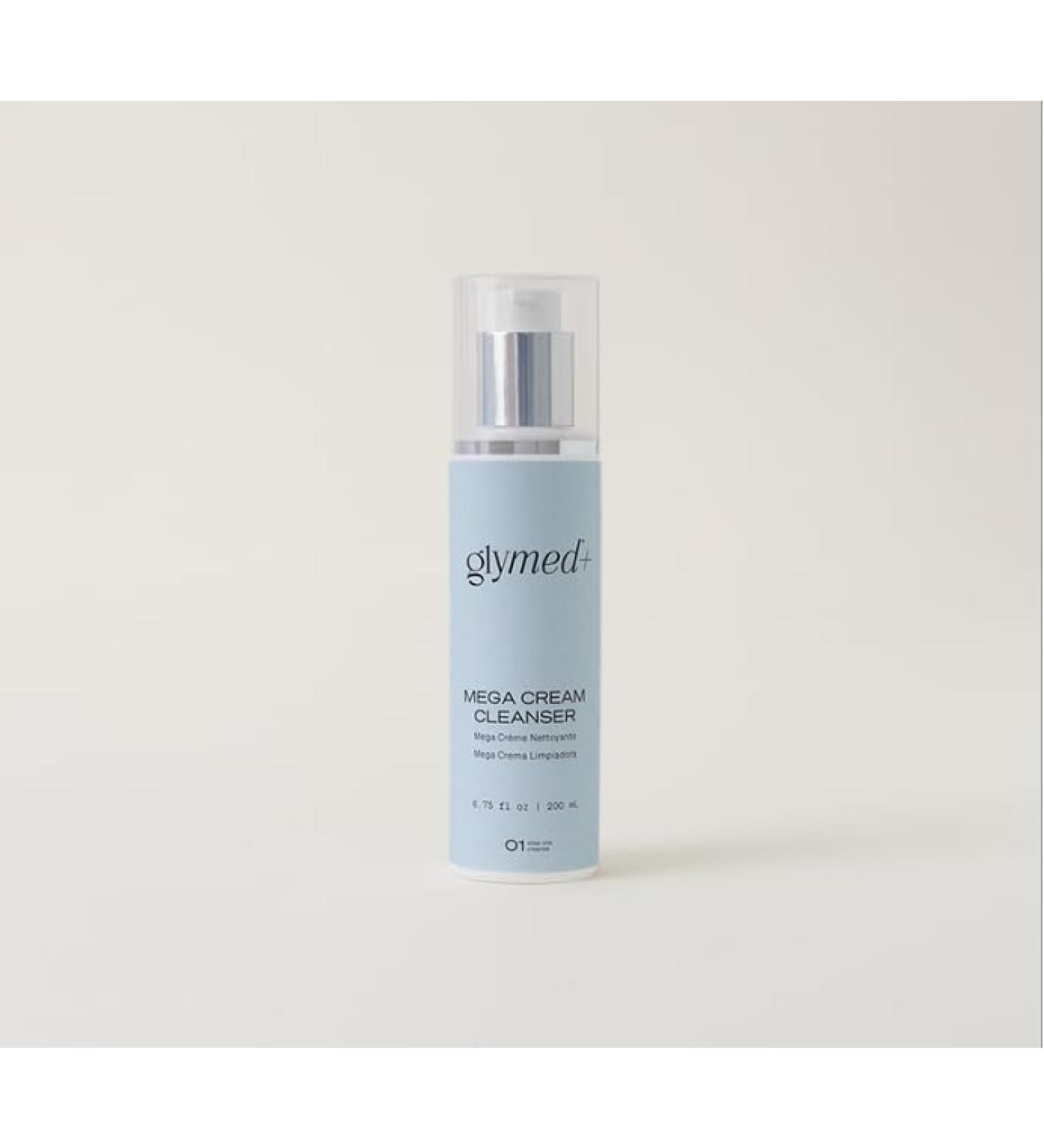 GLYMED PLUS MEGA CREAM CLEANSER 6.75 oz | 200 ml (retail)