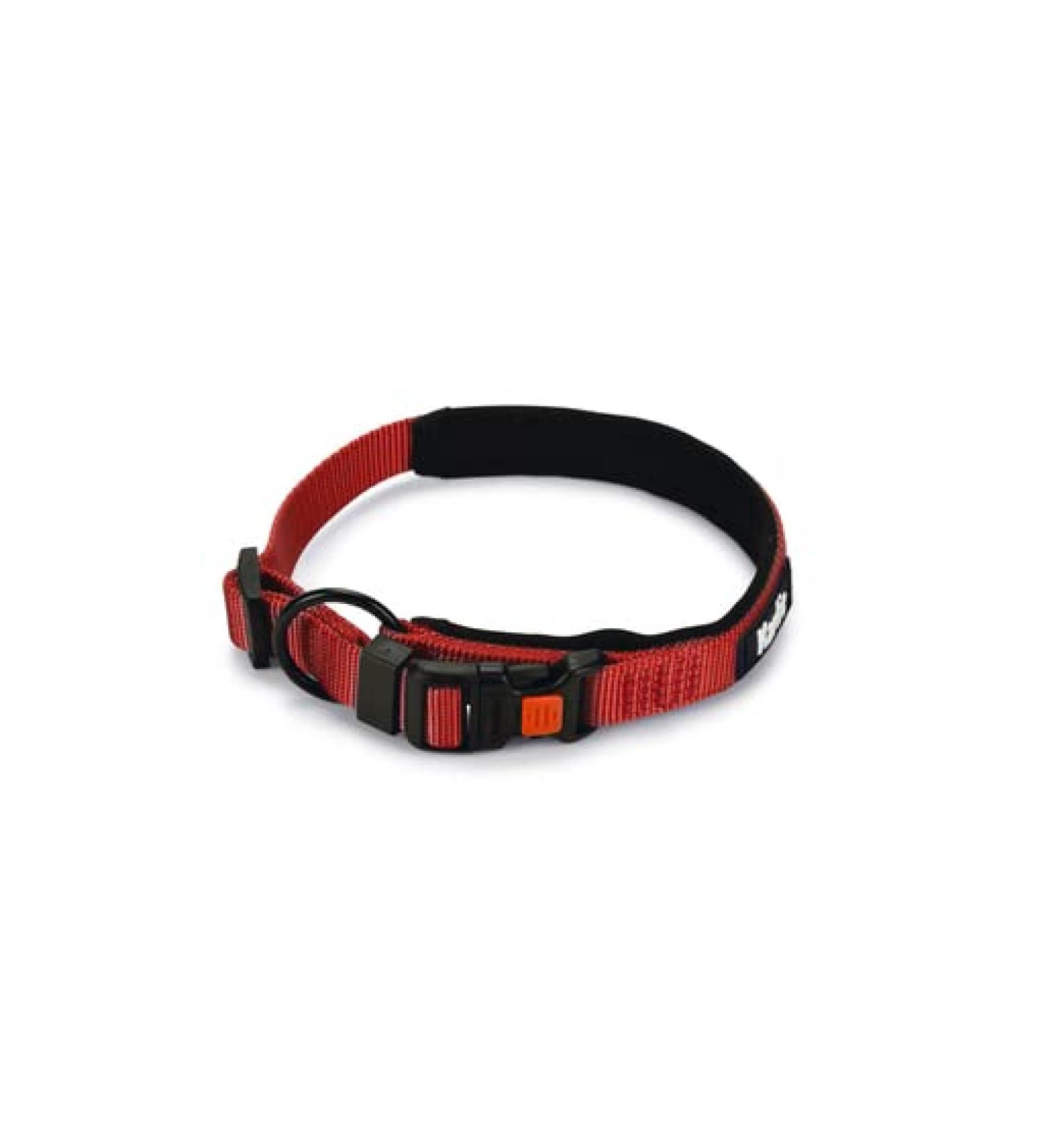 Karlie Art Sportiv Premium dog collars nylon red 40-45x2 cm Red L: 45-45 cm W: 20 mm