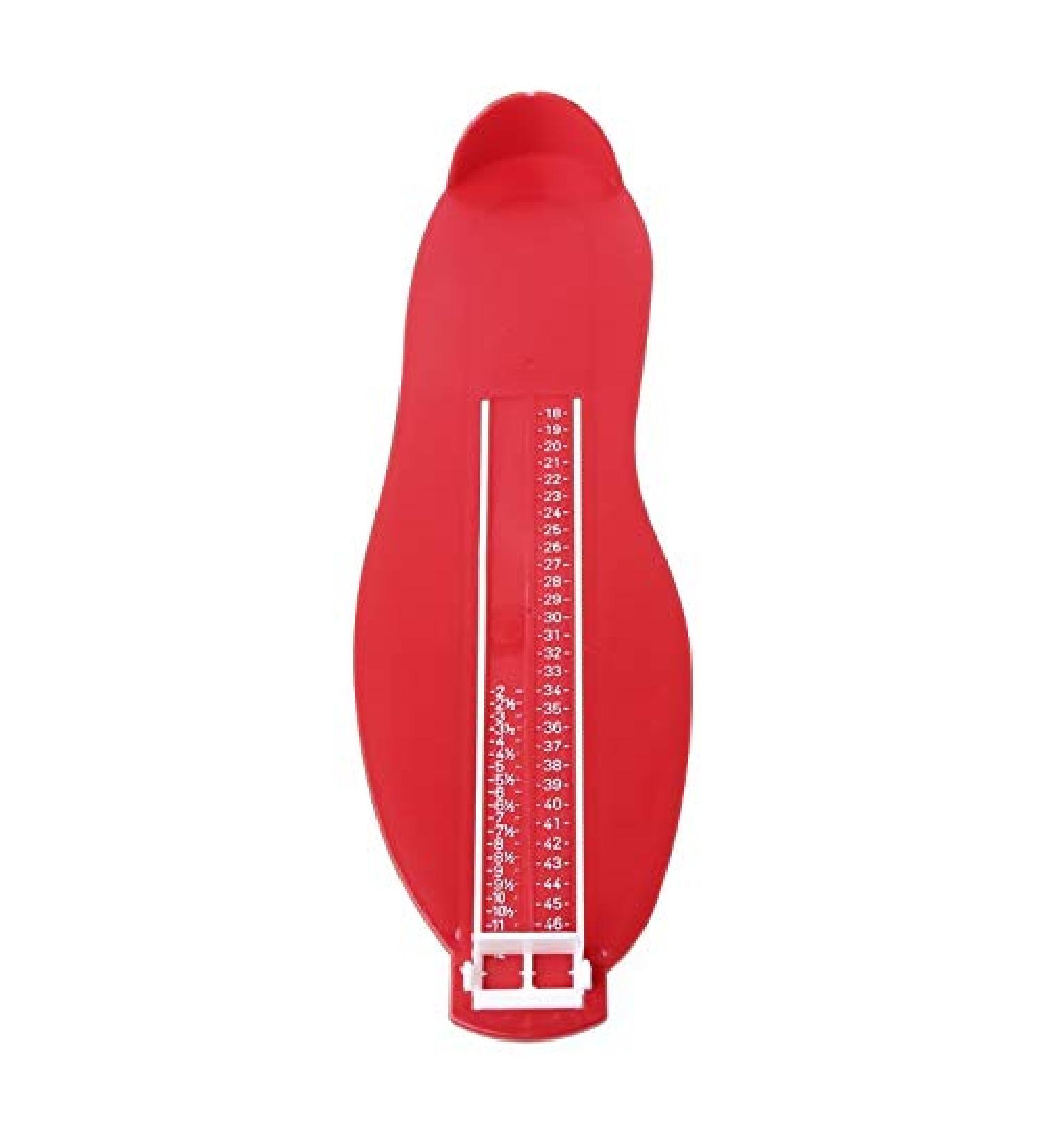 Balax Foot Measuring Device - Easy Shoe Sizing Tool for Kids and Adults - Green/Red/Yellow/Blue - Buy Online on GoSupps.com