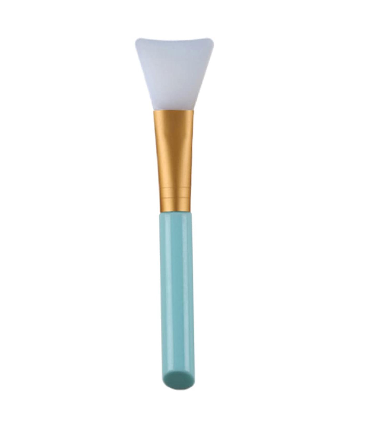 Silicone Facial Mask Brush - Hairless Face Makeup Applicator for DIY Masks | Cosmetic Brush in Blue - Buy Online on GoSupps.com