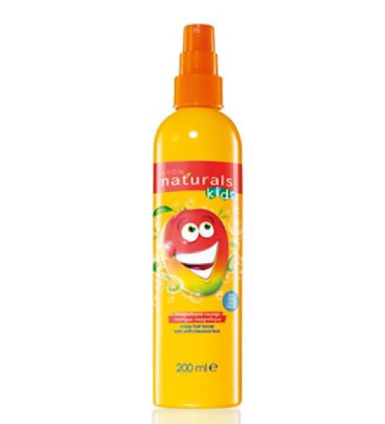 " Kids Magnificent Mango Detangling Spray - 1 x 200ml: Unleash Tropical Hair Bliss for Silky Manageable Locks!" No tears as instantly detangles knots