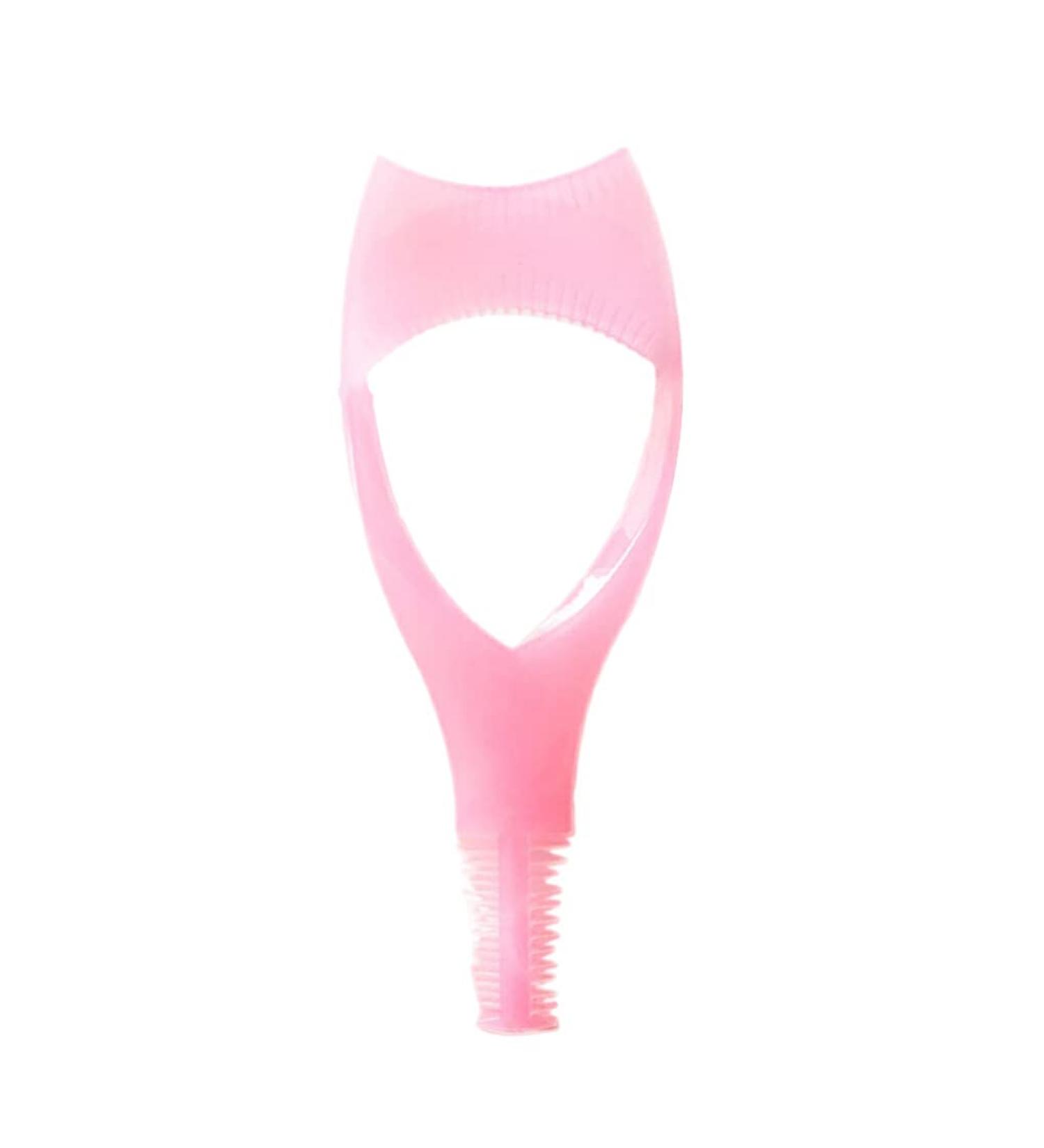 lmoikesz 3 in 1 Curling Comb Mascara Shield Eyelash Curler Applicator Guide Upper and Lower Guard Makeup Accessory Beauty Supplies - Buy Online on GoSupps.com