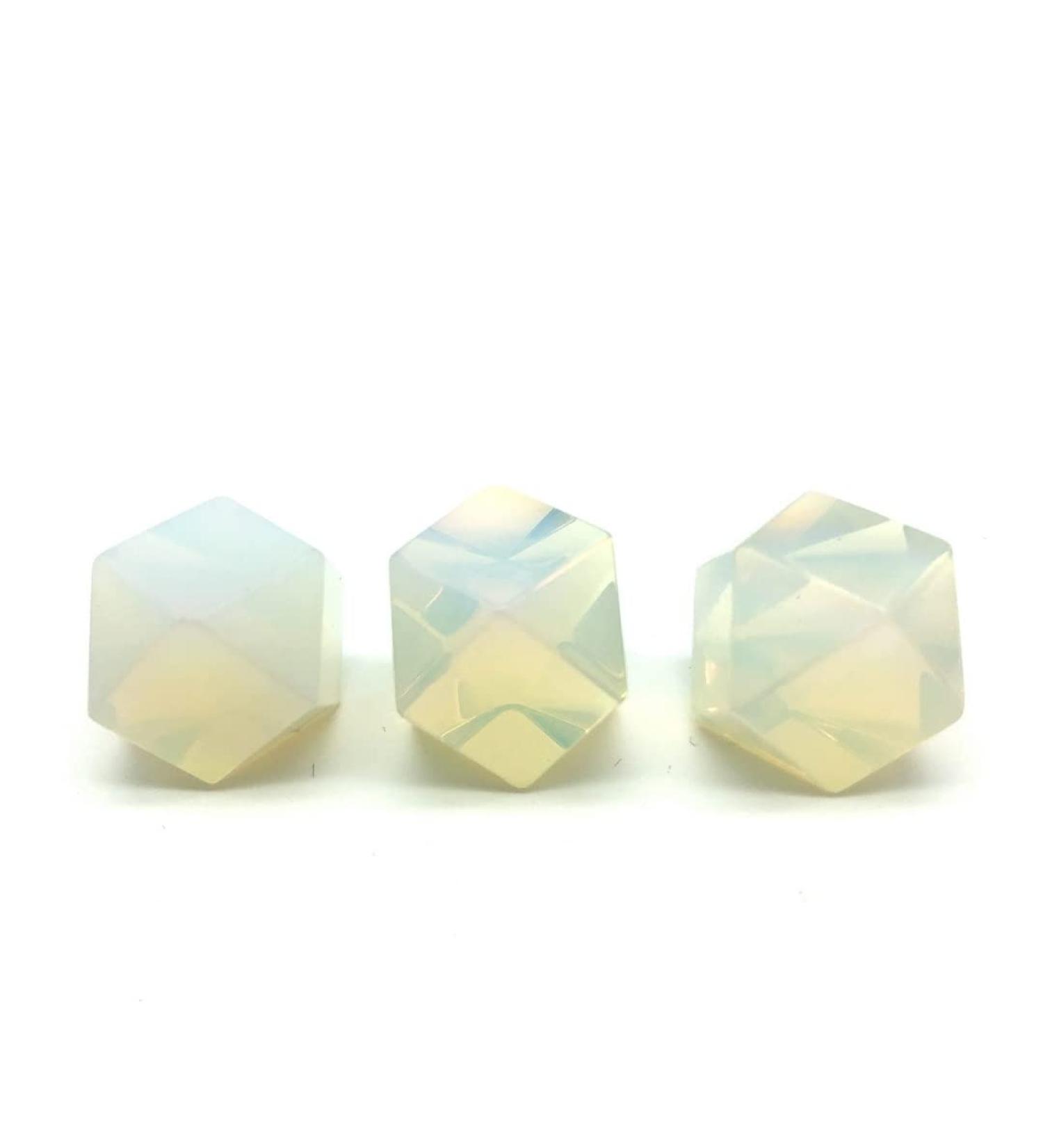 Crystal Rough 1pc Natural Opal Crystals Stone Carved Polyhedron Shaped Smooth StoneCrystals Room Decoration NaturalReiki Decoration ERTEYIN - Buy Online on GoSupps.com