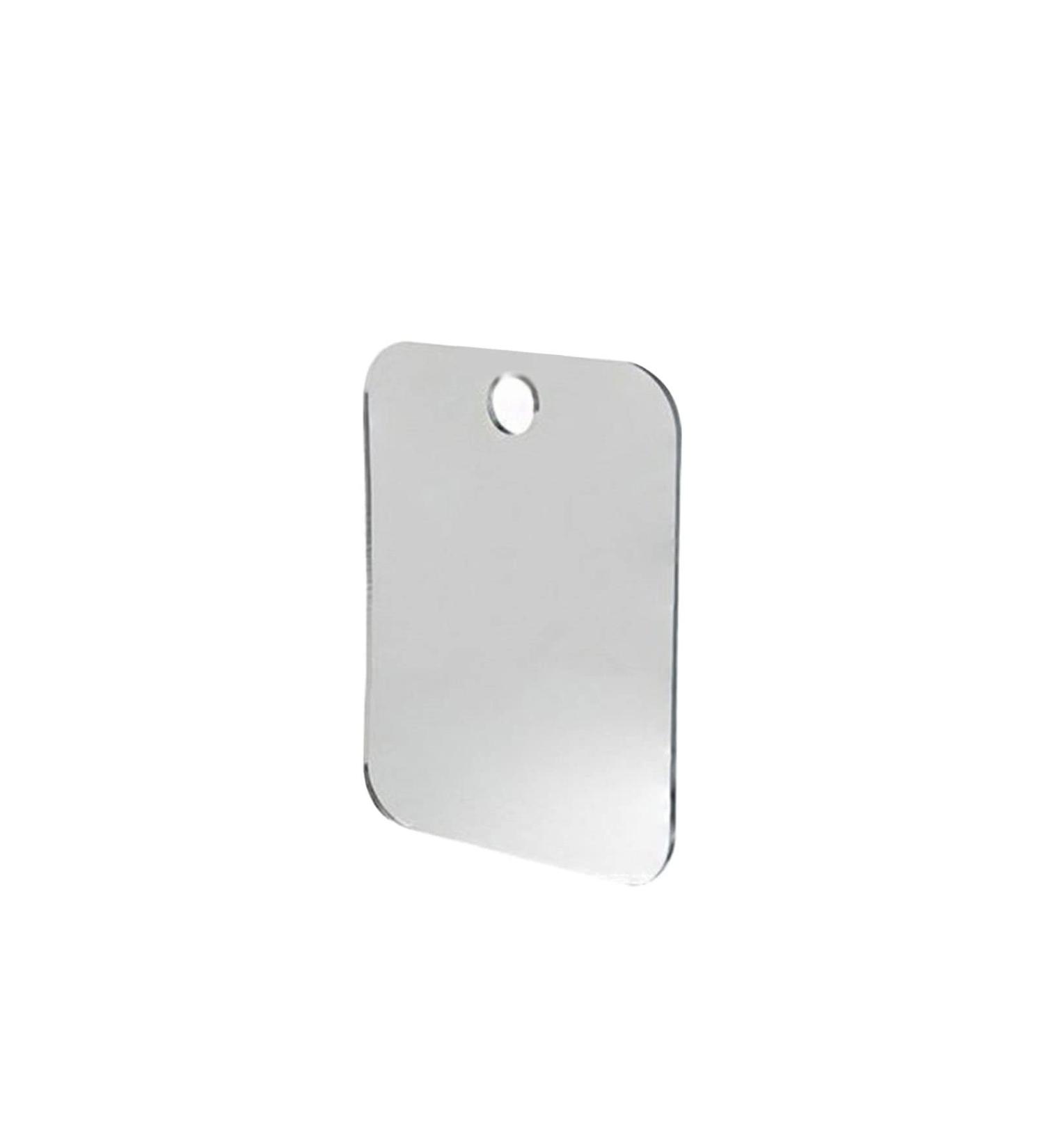 Shatterproof Fogless Shower Mirror for Shaving & Makeup - Ideal for Travel, Camping & Wall Hanging - Men's Grooming, Handheld & Makeup Artist Kits - One Size - Buy Online on GoSupps.com