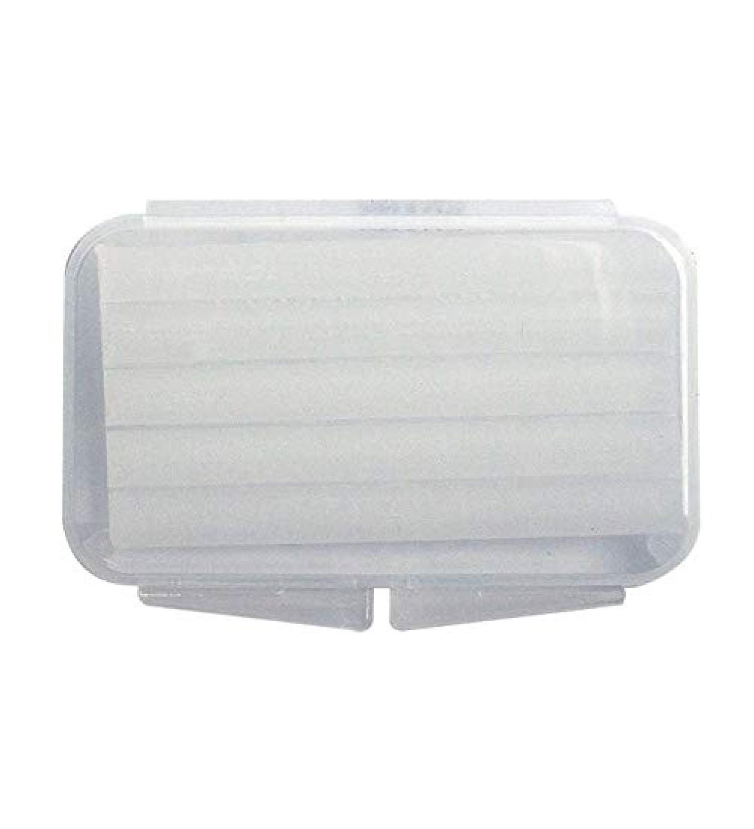 Orthodontic Patient Wax - 8 x 4 x 2.5 (White) Unflavored 50 Pcs/Box