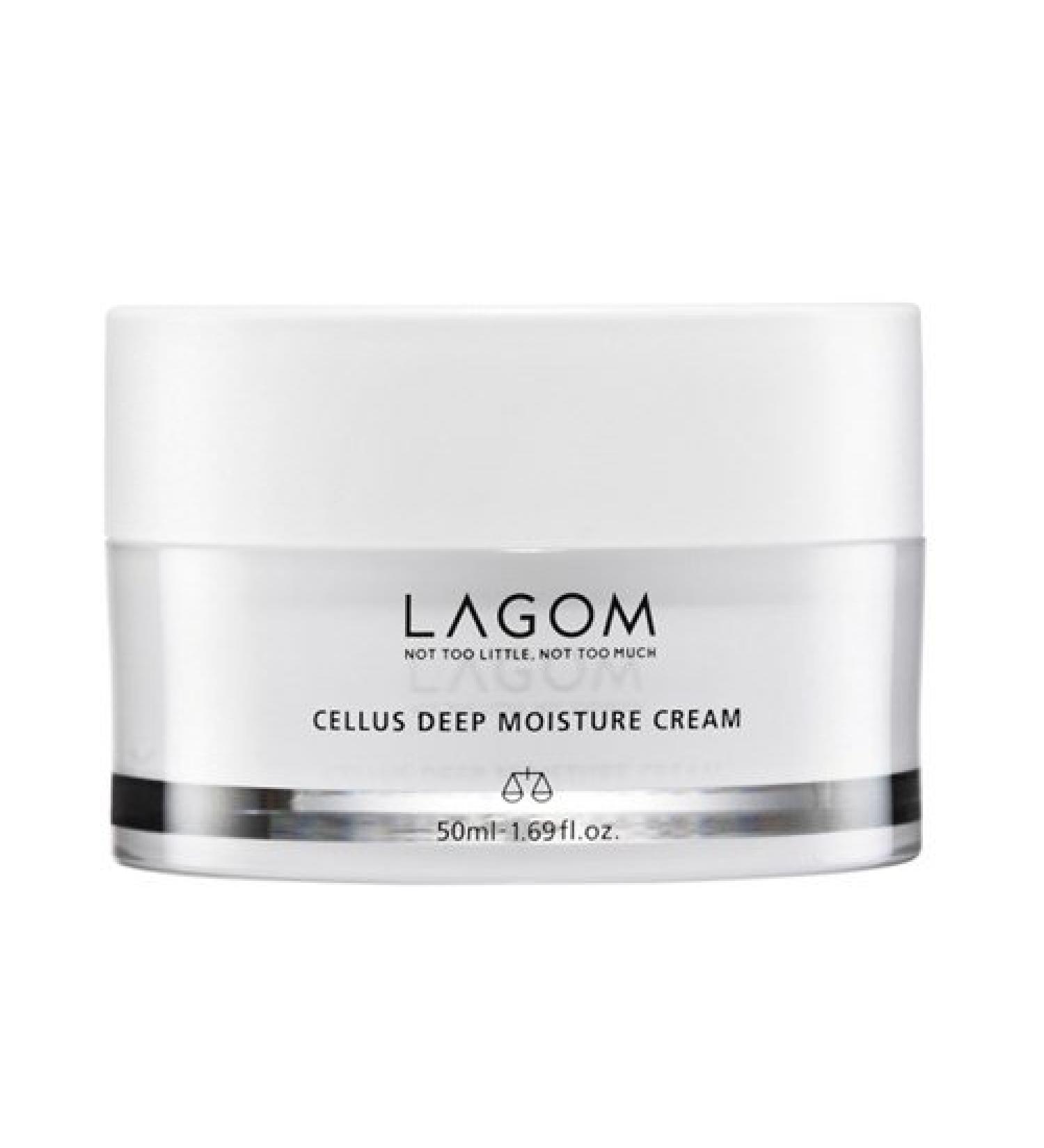 LAGOM Cellus Deep Moisture Cream 50ml - Intense Hydration for All Skin Types | Shop Internationally - Buy Online on GoSupps.com
