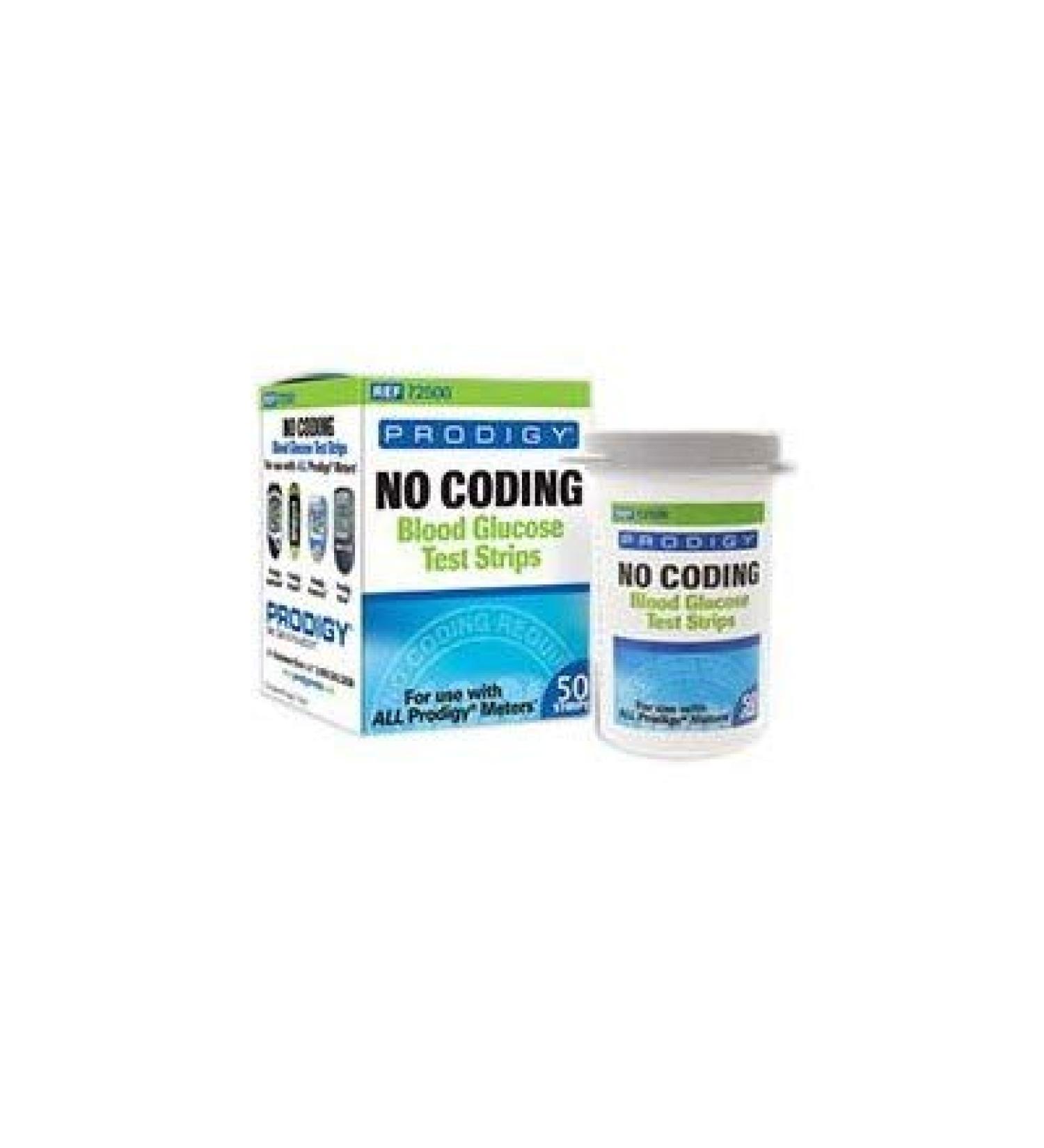 OP72500BX - Prodigy No Coding Test Strip (50 count)