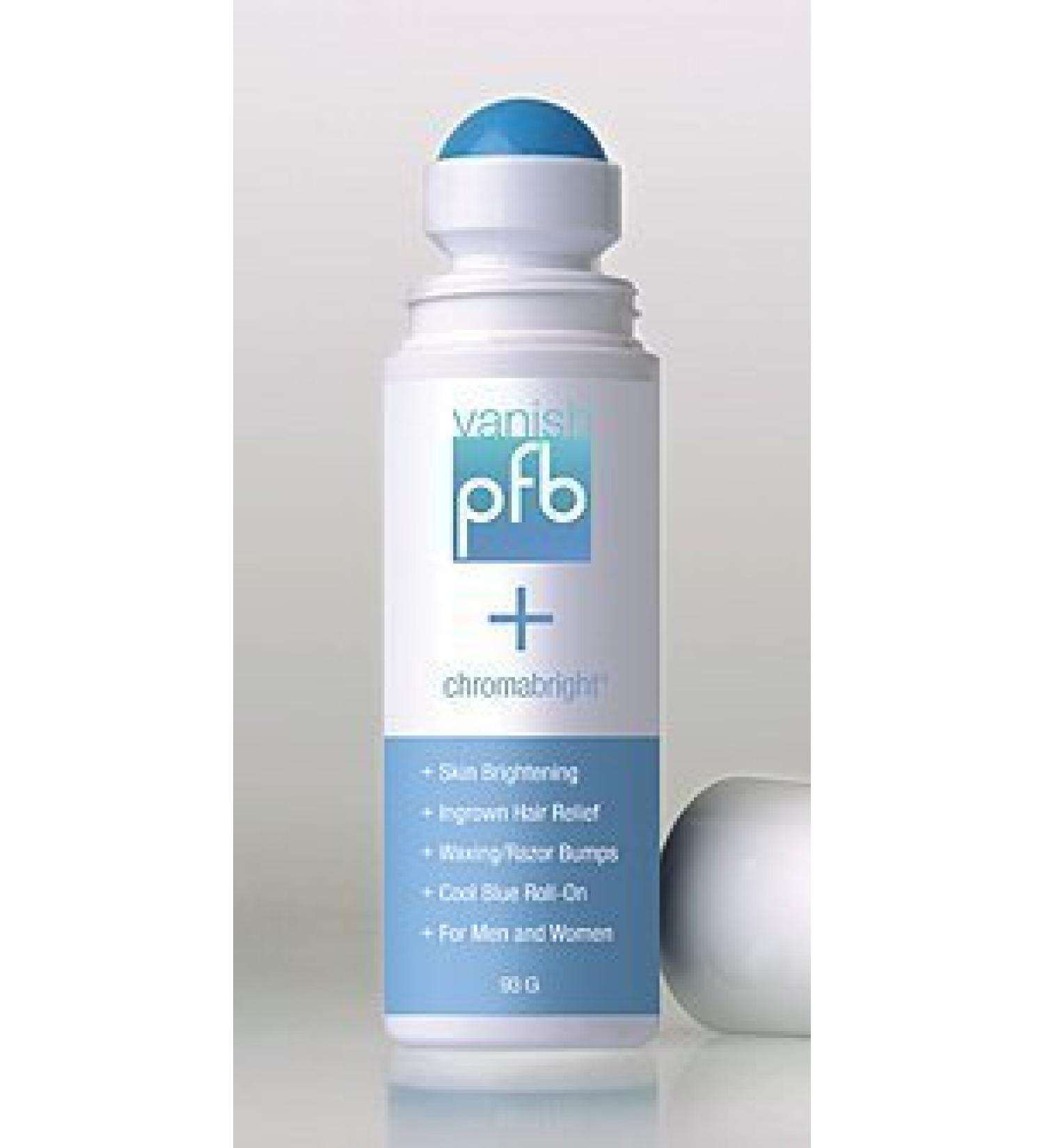 PFB Vanish + Chromabright for Ingrown Hair and Skin Lightening in ONE! 4oz. / 120 ml. by PFB Vanish Beauty (English Manual)