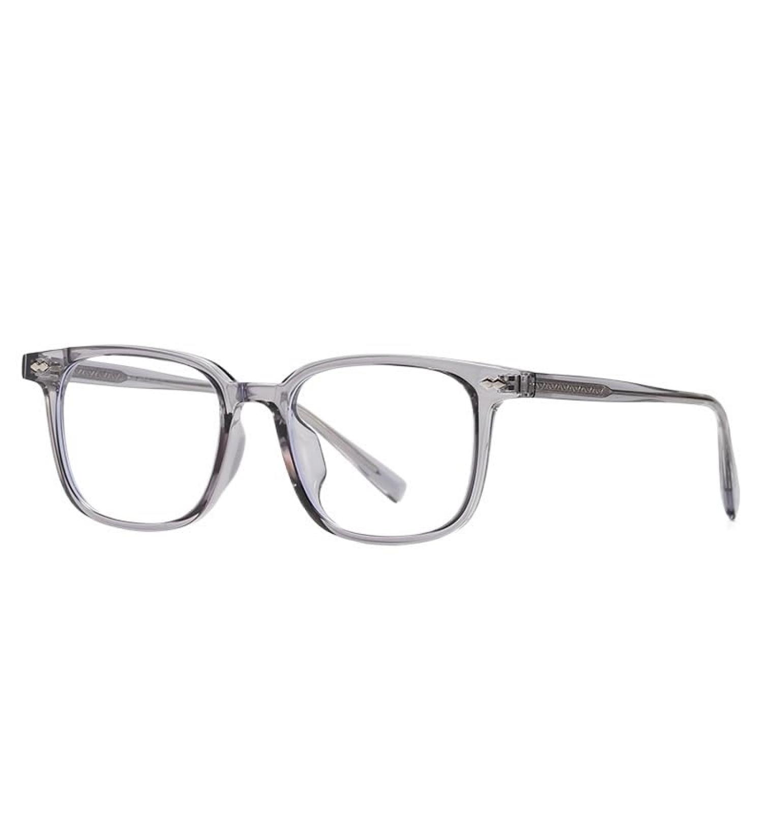 Large TR Frame Reading Glasses +0.50 | Anti Blue Light & Eyestrain | Square Flat Light Mirror Eyeglasses for Computer Use - International Shipping - Buy Online on GoSupps.com