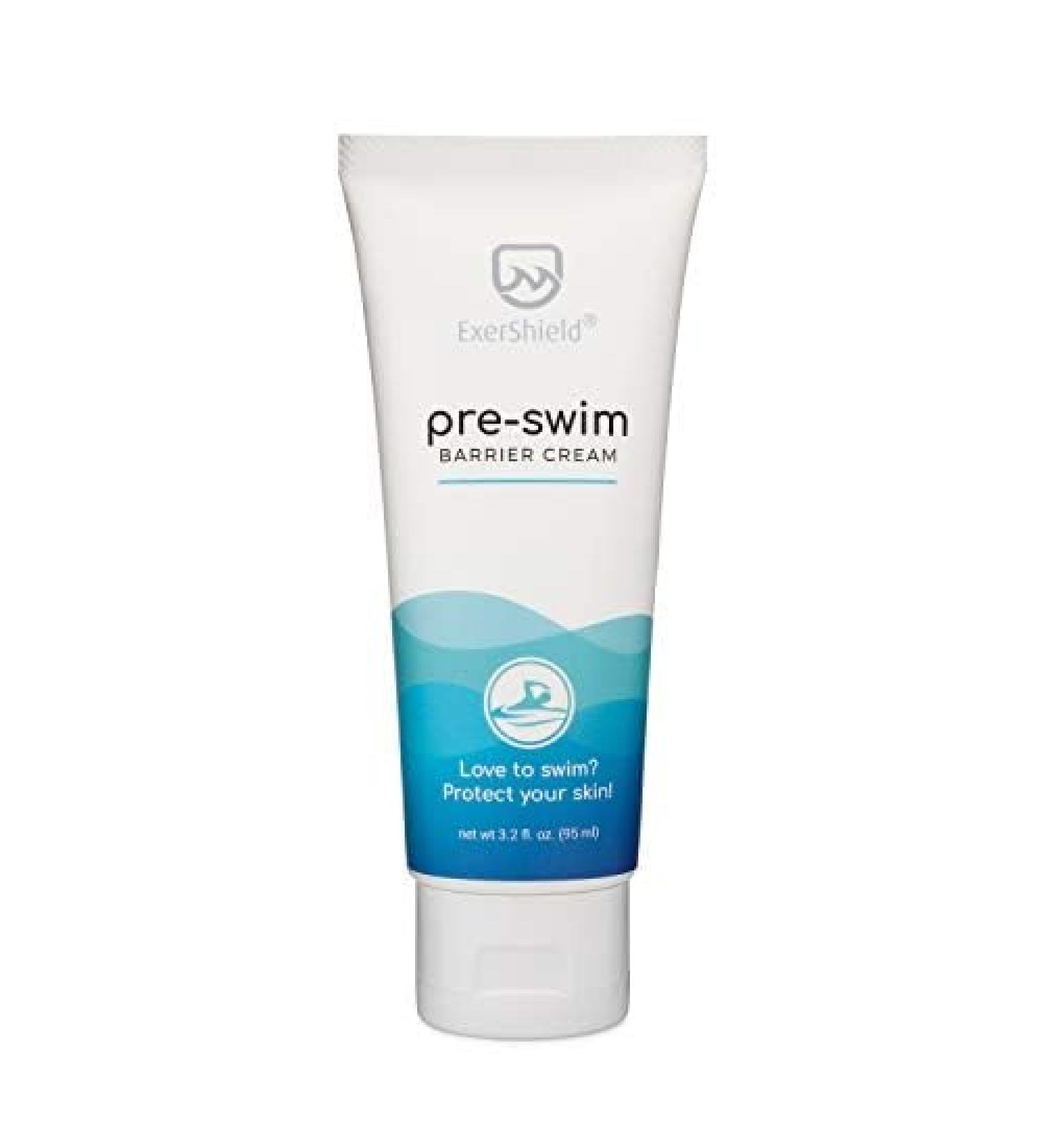 Pre-Swim Lotion Barrier Cream for Swimmers | Protects Skin from Pool & Spa Water Effects - Buy Online on GoSupps.com