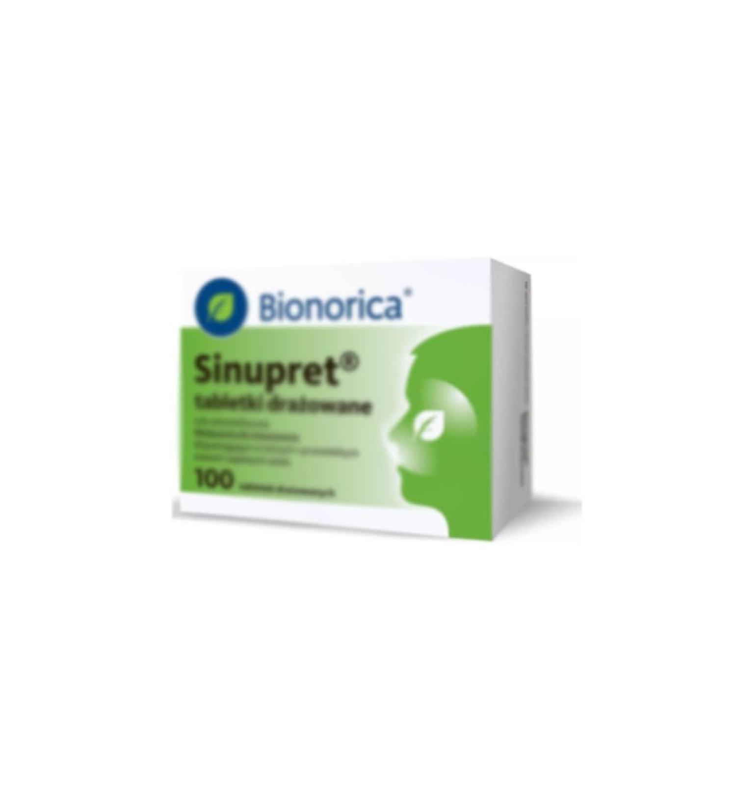 Buy SINUPRET 100 Tablets - Fast International Shipping & Best Prices | Natural Sinus Relief - Buy Online on GoSupps.com