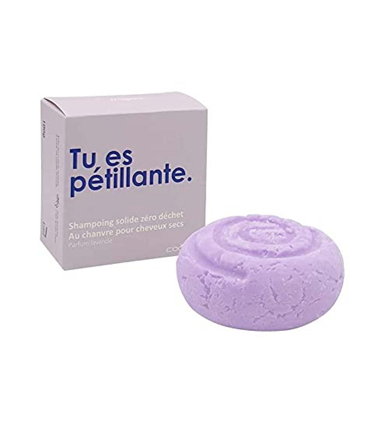COOKUT Shampoing Solide Lavande 100g sans huiles essentielles