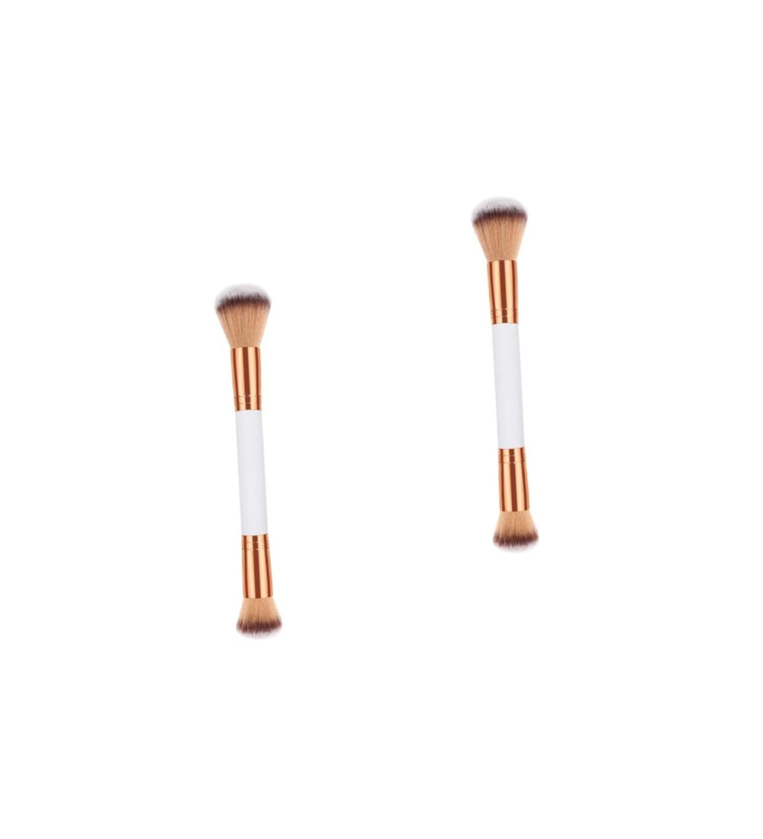 FRCOLOR 2pcs Professional Makeup Brush Set - Bamboo Powder Brushes for Women | Cosmetics Tools for Flawless Application - Buy Online on GoSupps.com
