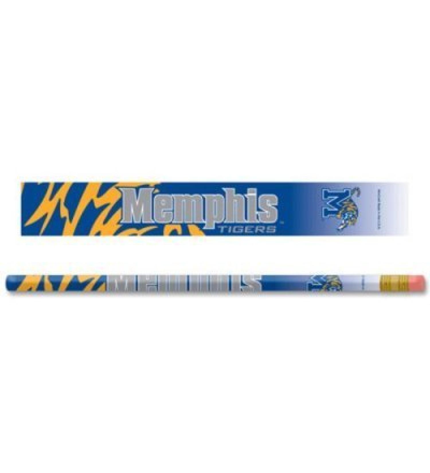 WinCraft Memphis Tigers Pencil 6-pack